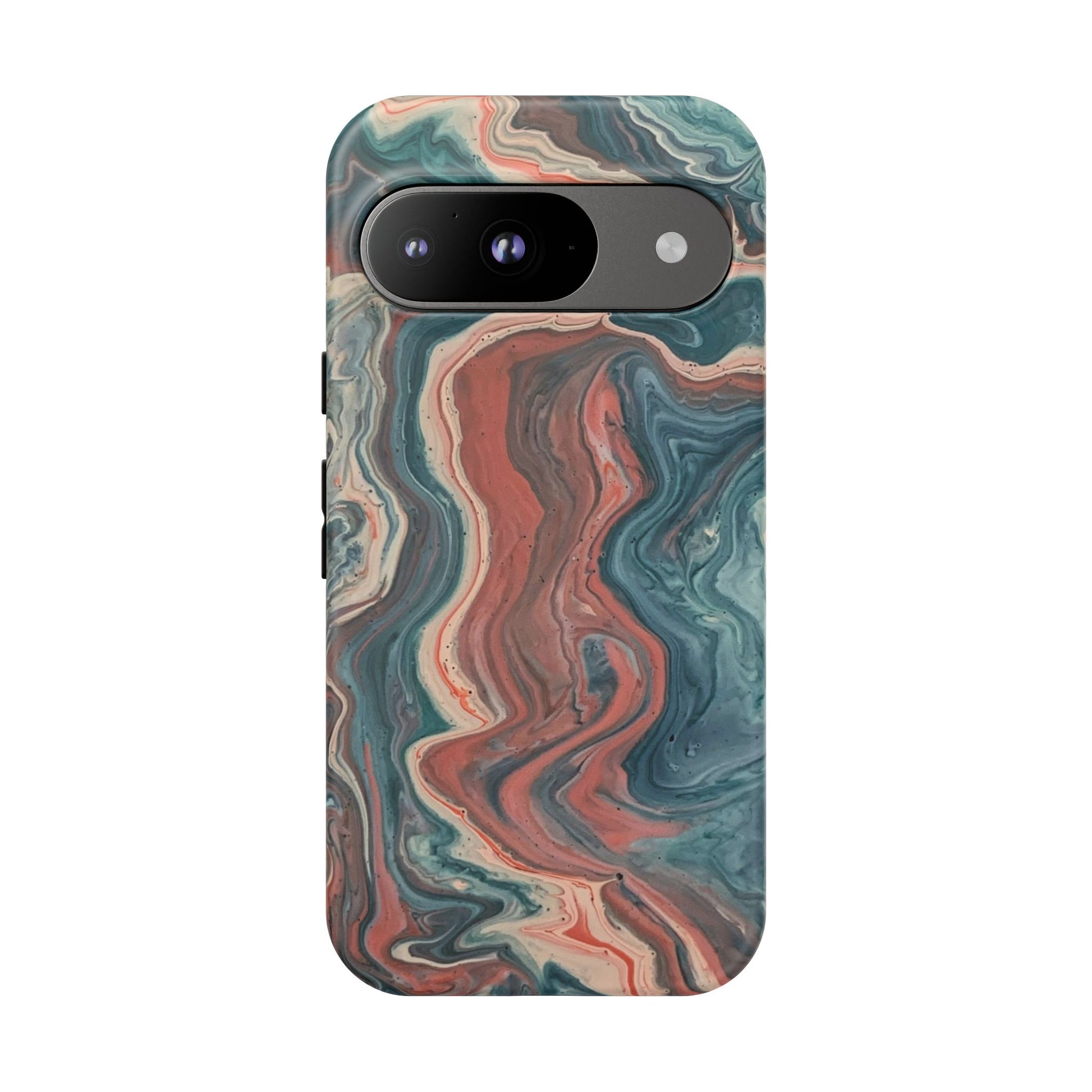 Artistic Phone Case, Tough Cases for Stylish Protection, Marble Design, Trendy Gift for Phone Lovers, Unique Cell Phone Accessory - FORMO