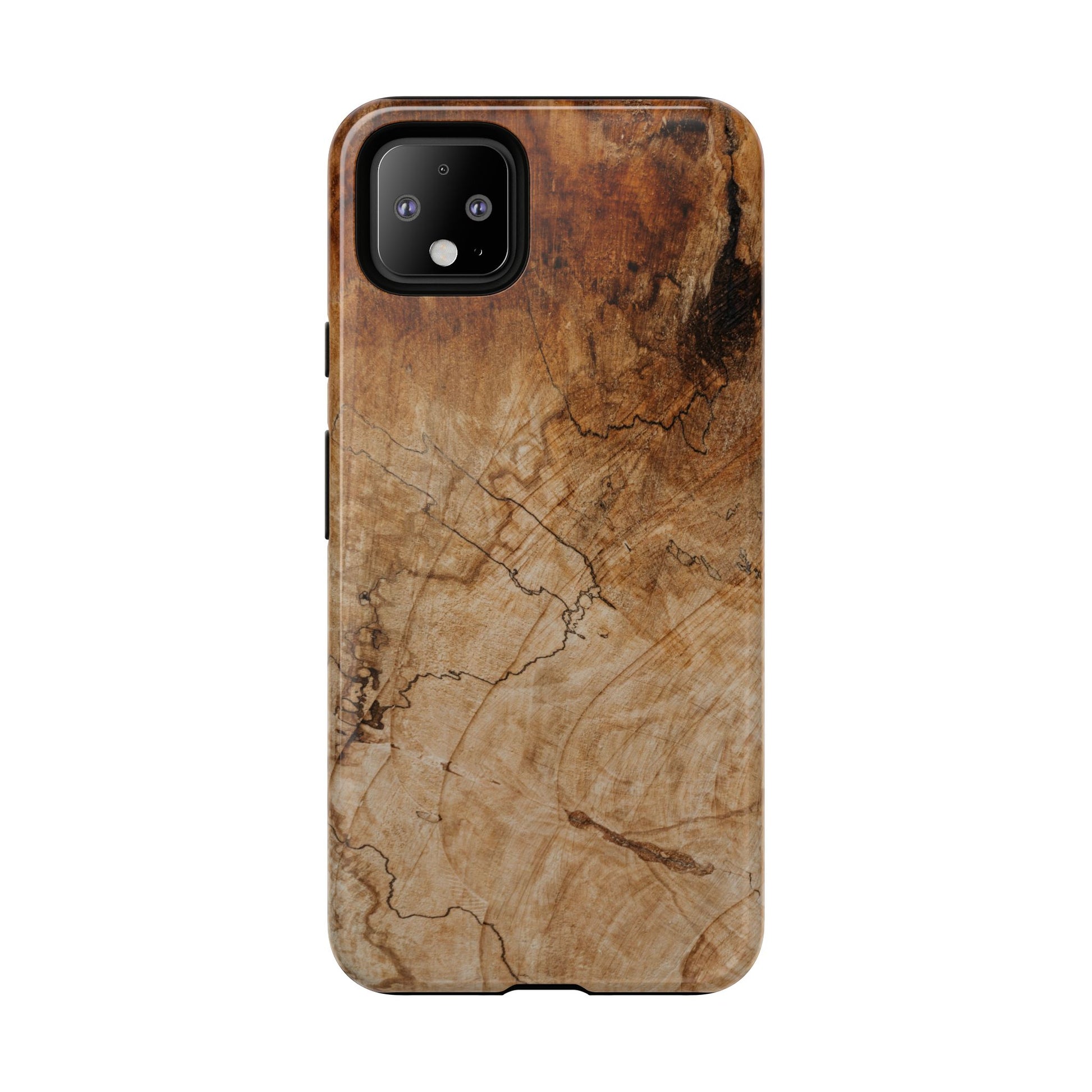 Woodland-Inspired Phone Case | Tough Cases, Natural Wood Grain Cover, Rustic Tech Accessory, Nature Lover Gift, Eco-Friendly - FORMO