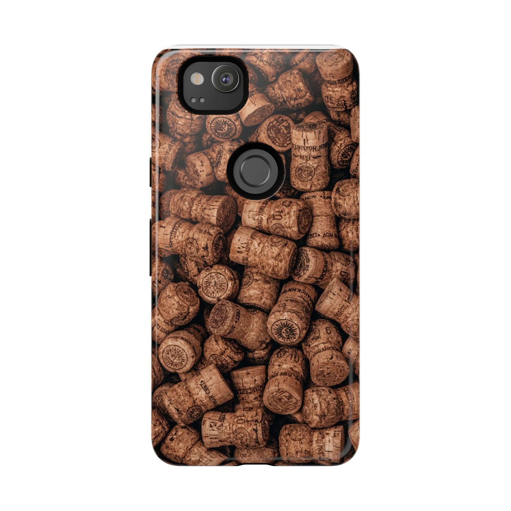 Cork Pattern Phone Case - Eco-Friendly, Vintage Style, Rustic Gifts for Wine Lovers, Housewarming, Birthday, Unique Gift - FORMO