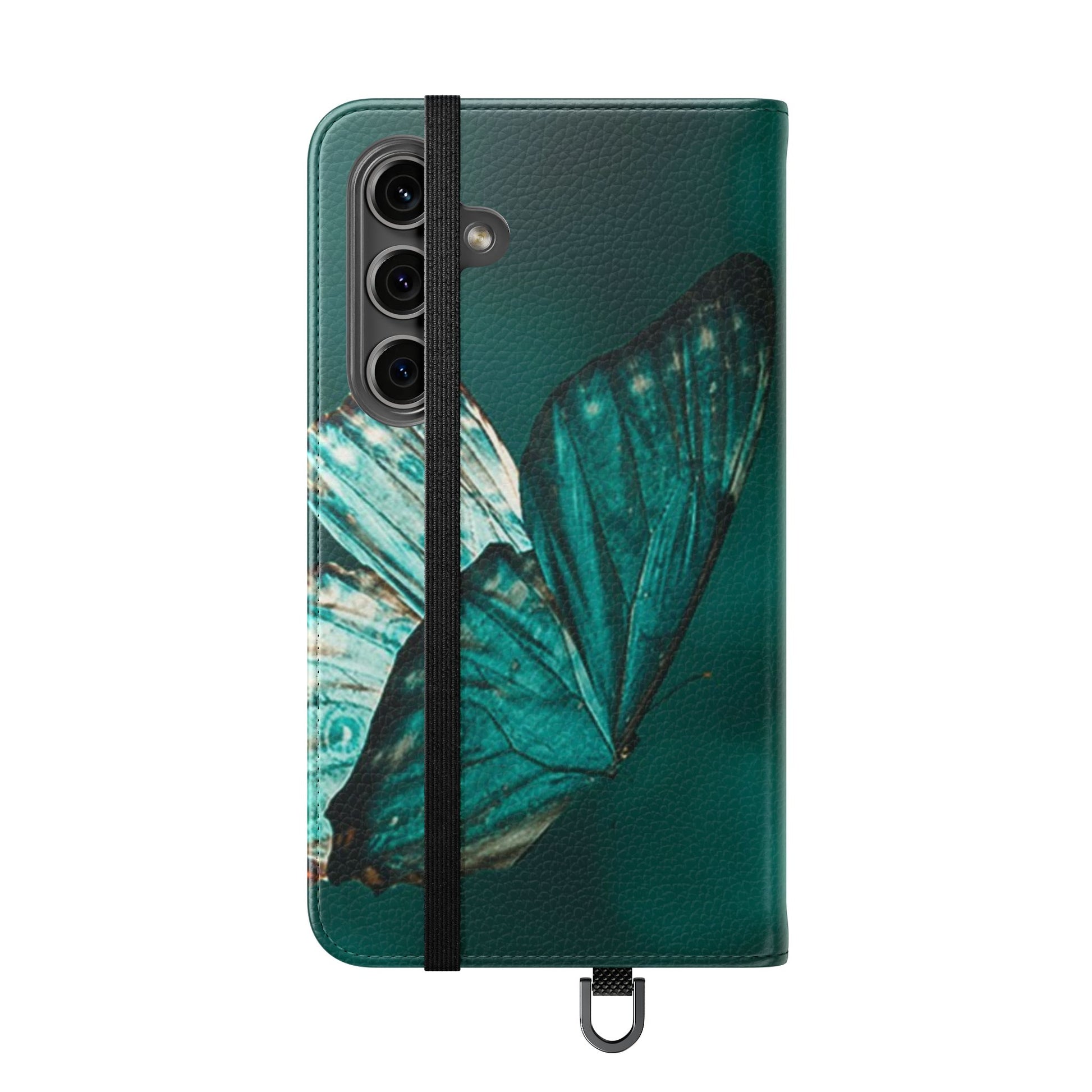 Butterfly Flip Case - Elegant Phone Wallet Cover, Nature Lovers, Gift for Her, Sustainable Fashion, Personalized Mobile Accessory - FORMO