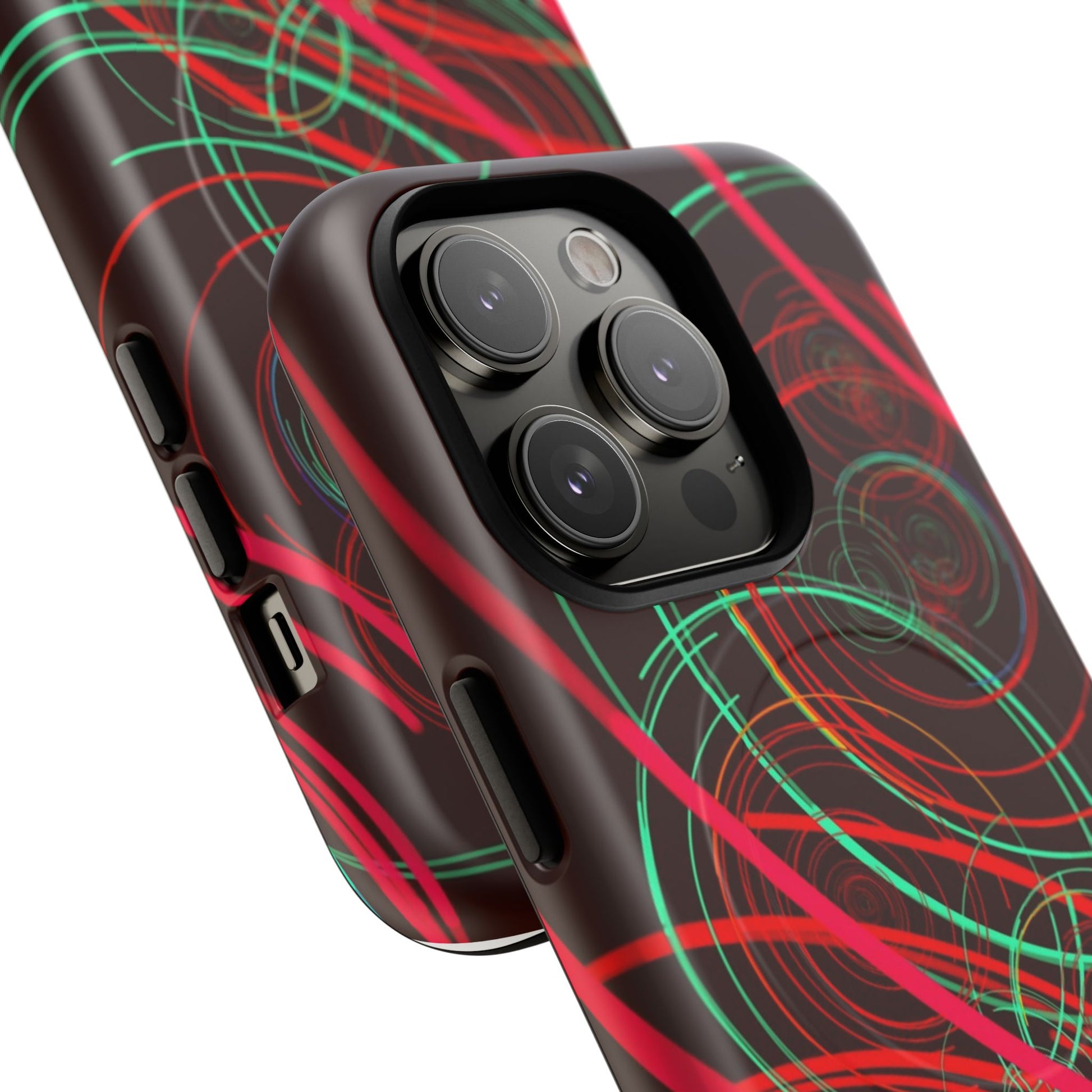 Vibrant Spiral Magnetic Phone Case (iPhone & Samsung Compatible) - FORMO