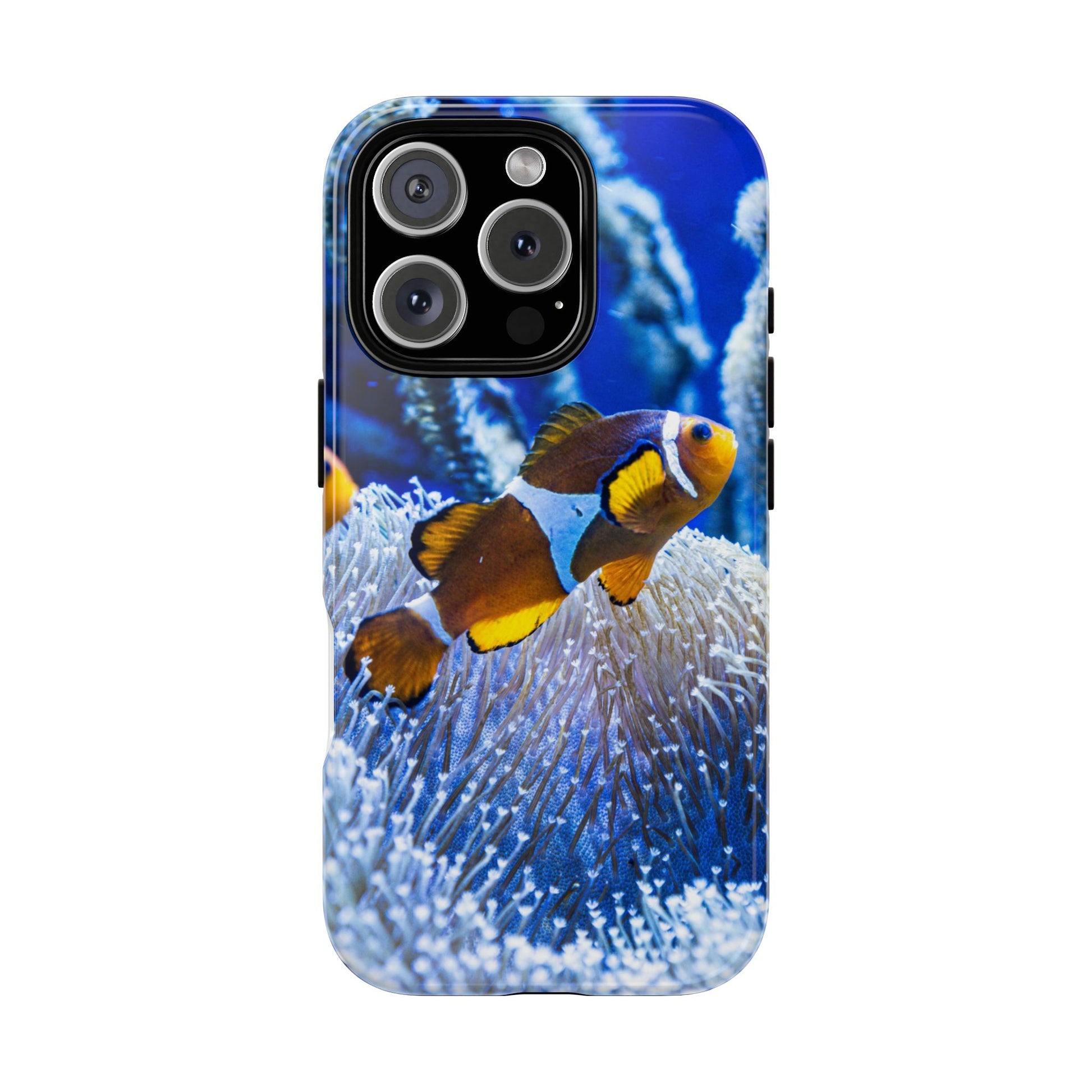 Colorful Marine Life Phone Case, Fish Case, Ocean Lover Gift, Underwater Art, Unique Phone Cover, Tough Phone Protector - FORMO