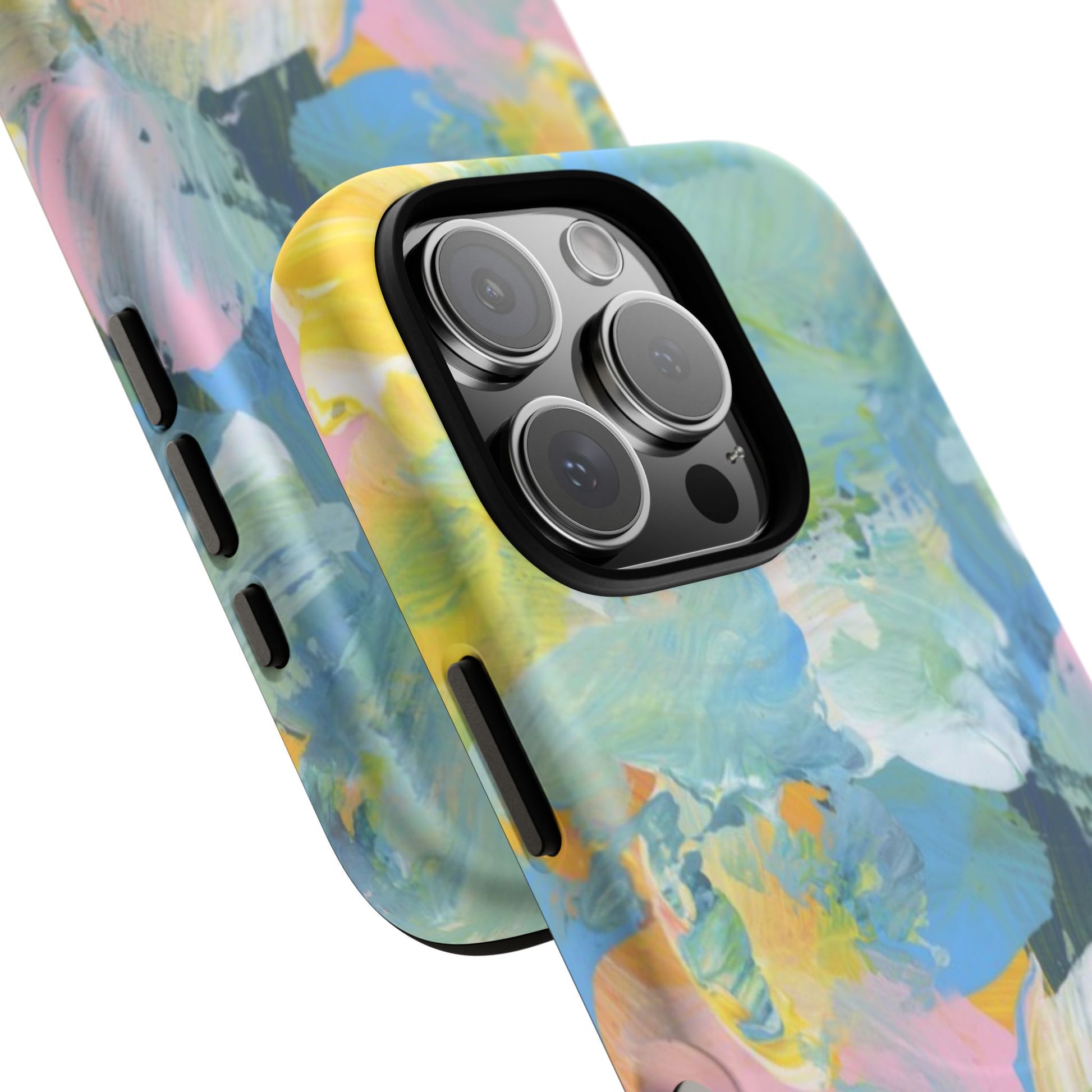 Colorful Tough Magnetic Phone Case, Vibrant Phone Protection, Unique Gift for Her, Modern Design, Holiday Gift Idea - FORMO