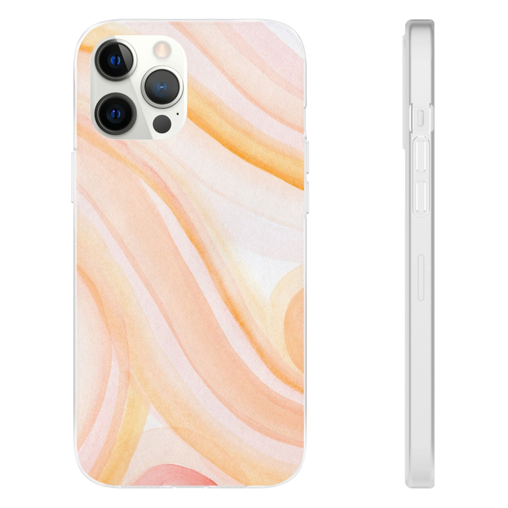 Aesthetic Phone Case, Soft Pastel Flexible Cover, Trendy Mobile Accessories, Gift for Her, Cute Phone Protection - FORMO