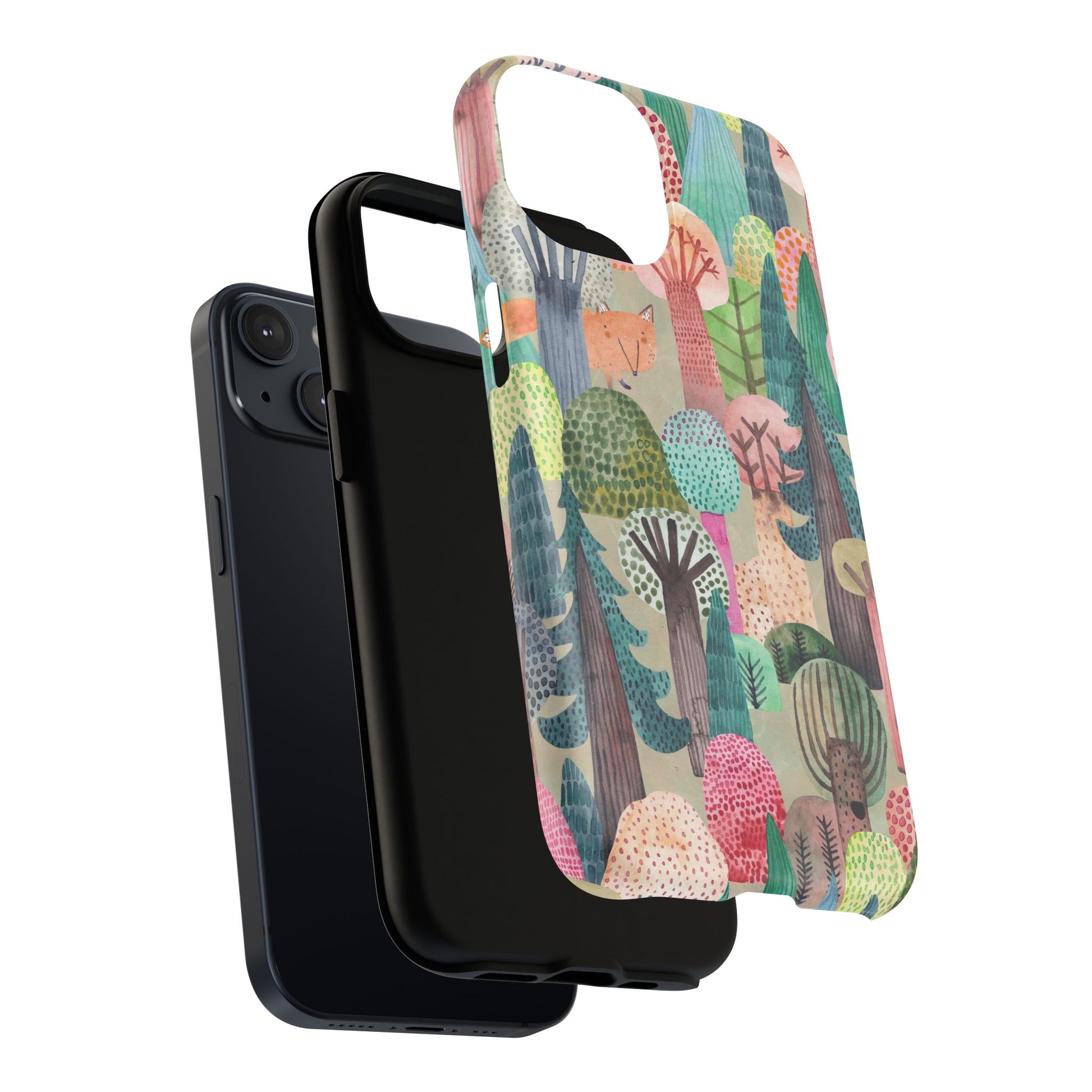 Whimsical Forest Tough Magnetic Phone Case (iPhone Compatible) - FORMO