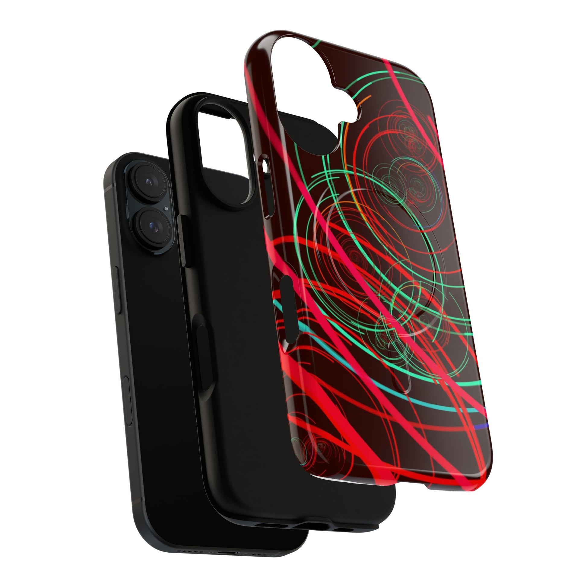 Vibrant Spiral Magnetic Phone Case (iPhone & Samsung Compatible) - FORMO