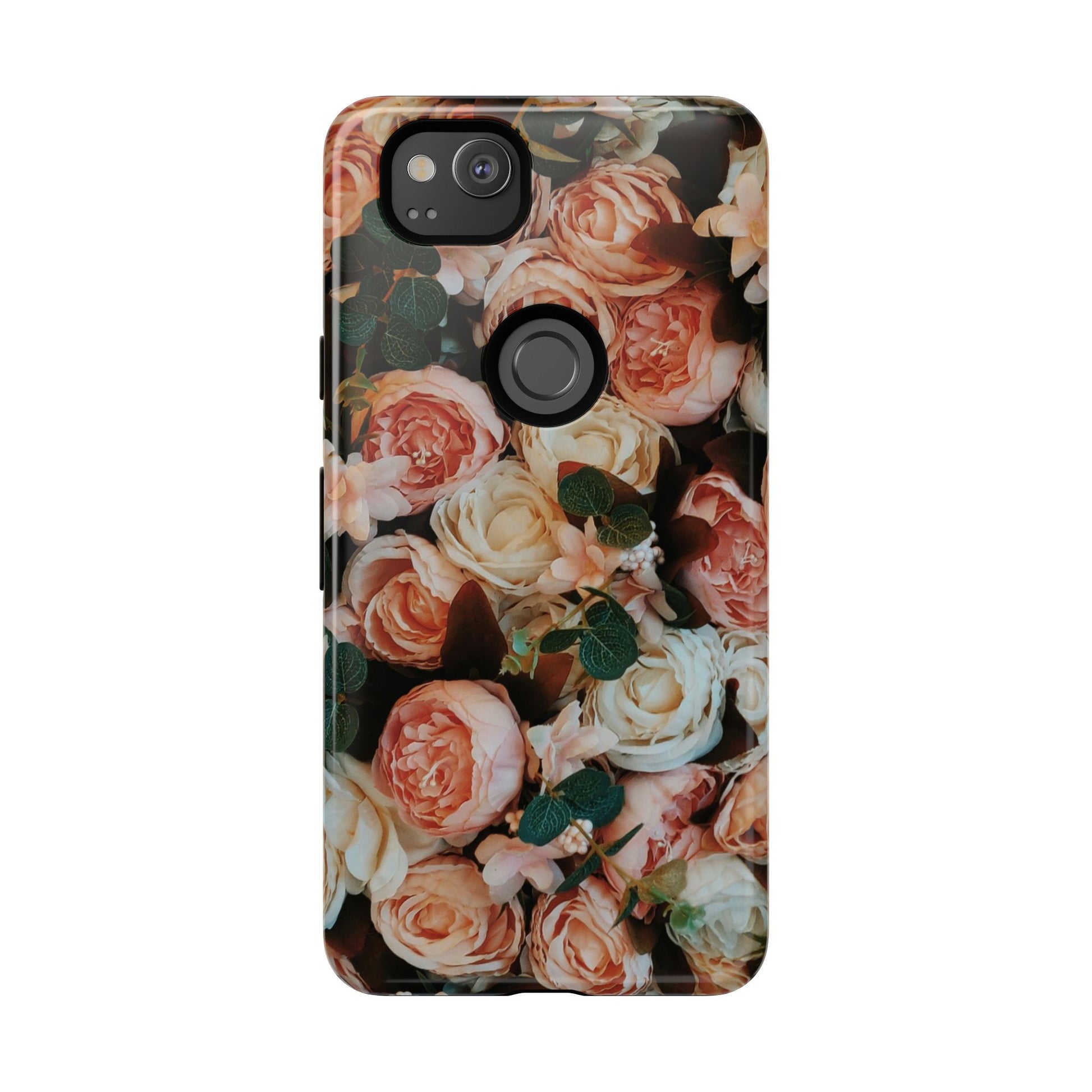 Floral Phone Case - Tough Cases, Rose Design, Floral Protection, Gift for Her, Cute Mobile Cover, Eco-Friendly Case - FORMO