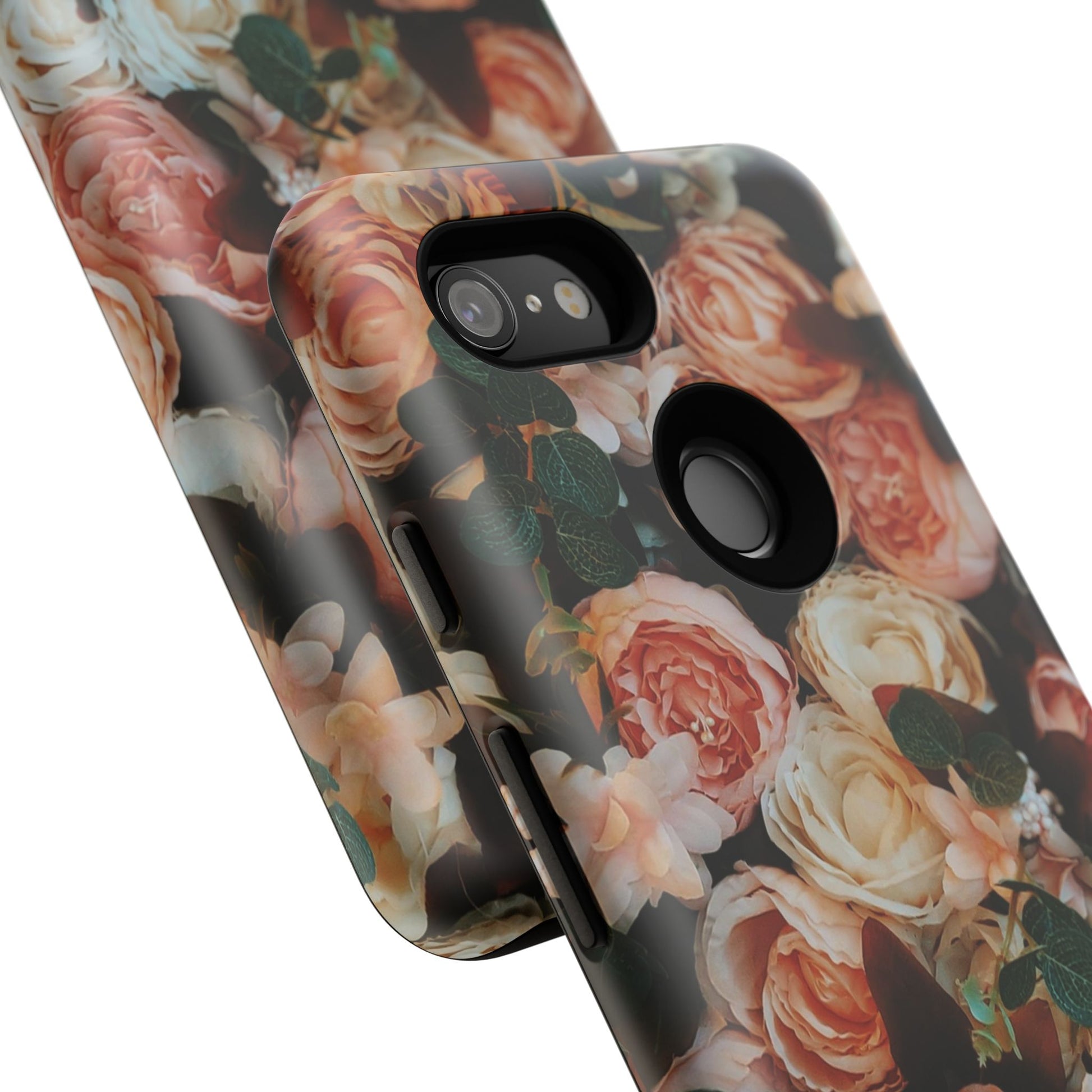 Floral Phone Case - Tough Cases, Rose Design, Floral Protection, Gift for Her, Cute Mobile Cover, Eco-Friendly Case - FORMO