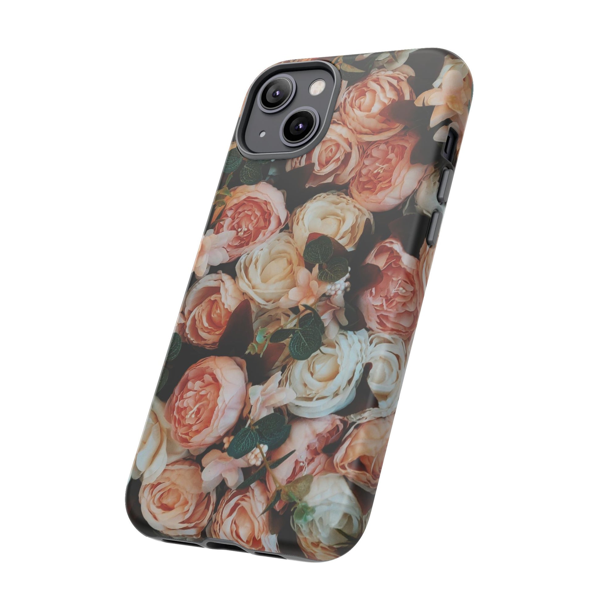 Floral Phone Case - Tough Cases, Rose Design, Floral Protection, Gift for Her, Cute Mobile Cover, Eco-Friendly Case - FORMO