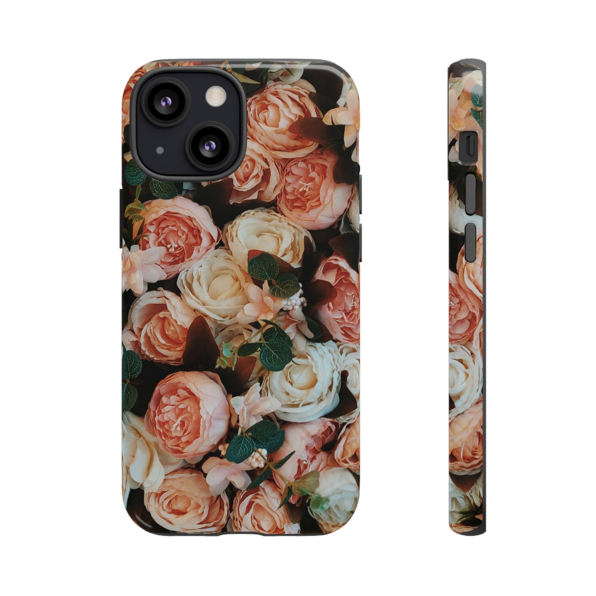 Floral Phone Case - Tough Cases, Rose Design, Floral Protection, Gift for Her, Cute Mobile Cover, Eco-Friendly Case - FORMO