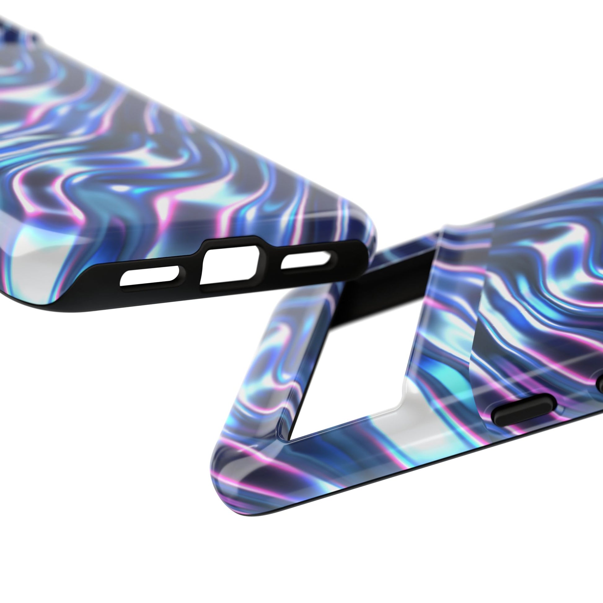 Iridescent Glossy Tough Phone Case (iPhone, Samsung & Google Pixel Compatible) - FORMO
