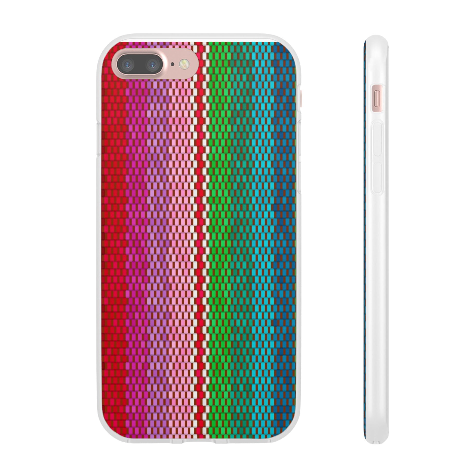 Colorful Striped Flexi Phone Case (iPhone & Samsung Compatible) - FORMO