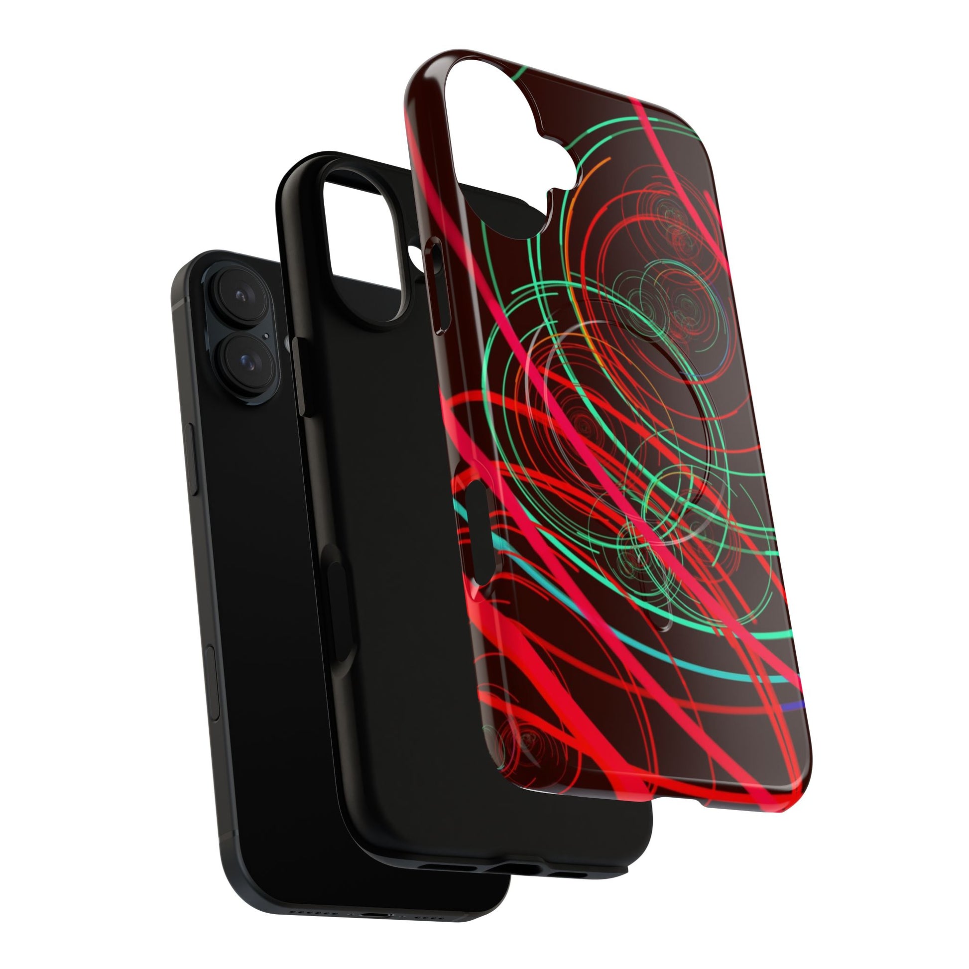 Vibrant Spiral Magnetic Phone Case (iPhone & Samsung Compatible) - FORMO