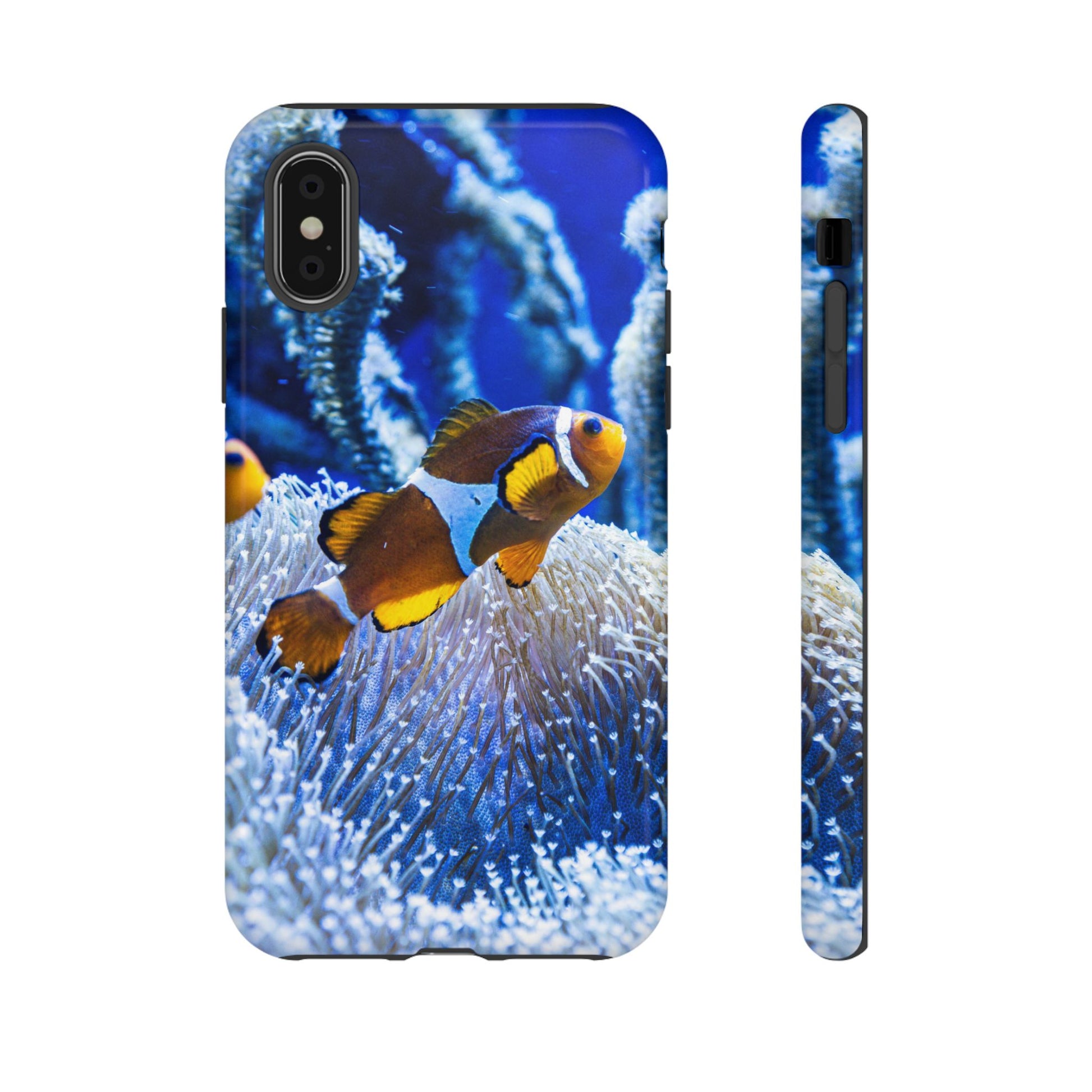 Colorful Marine Life Phone Case, Fish Case, Ocean Lover Gift, Underwater Art, Unique Phone Cover, Tough Phone Protector - FORMO