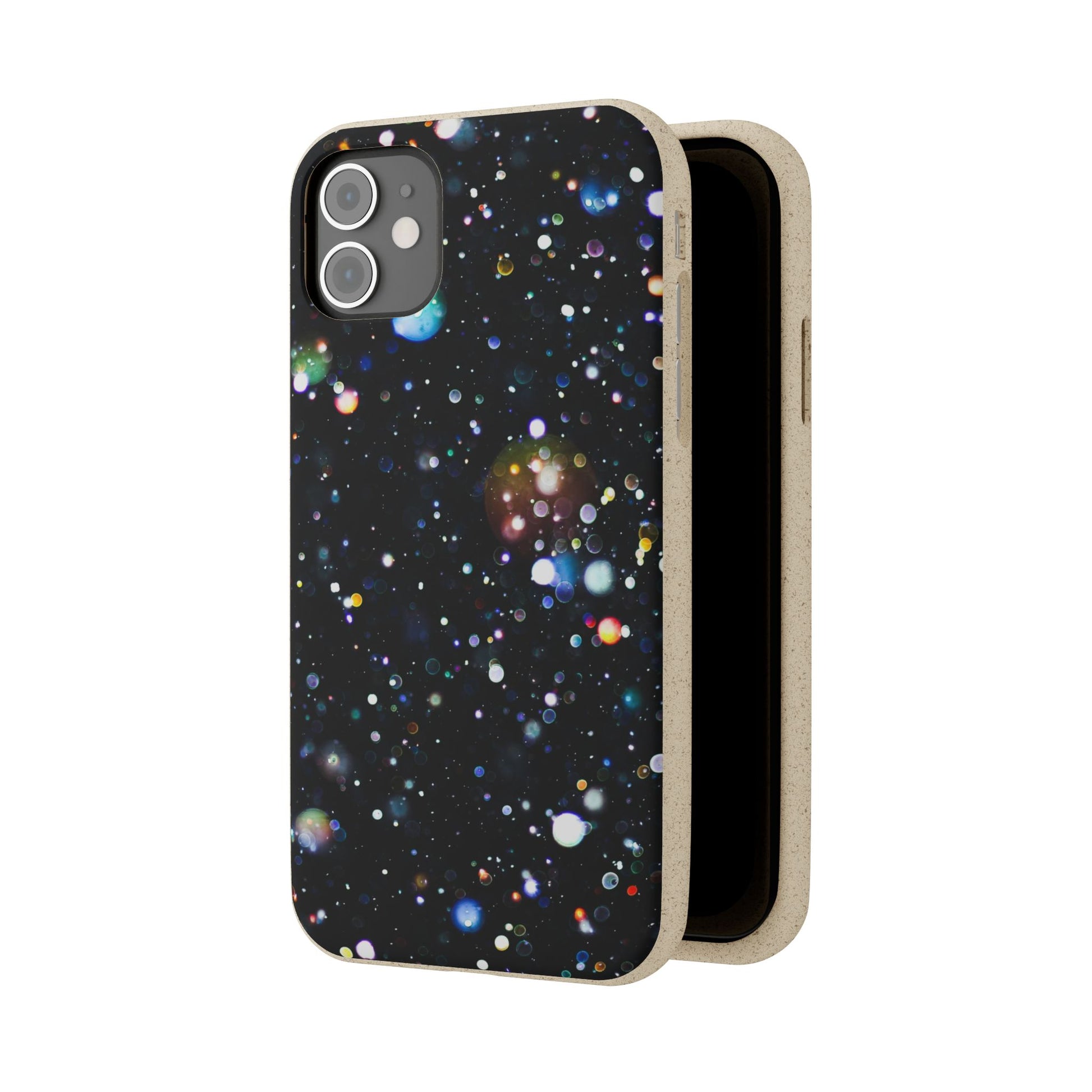 Eco-Friendly Phone Cases, Galaxy Print Biodegradable Cases, Sustainable Phone Accessories, Green Gifts for Her, Space Lover Gift - FORMO