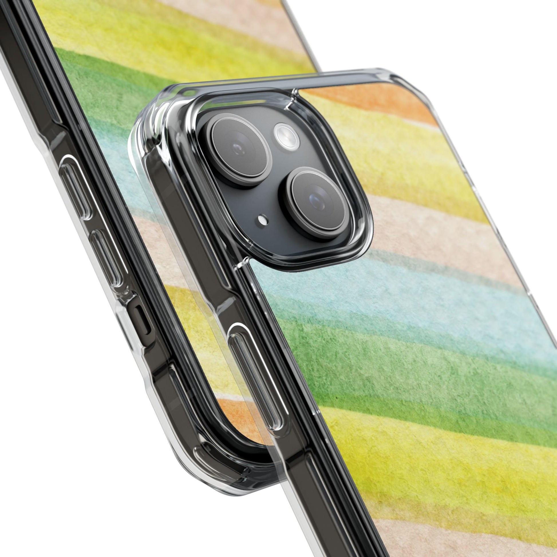 Colorful Watercolor Magnetic Phone Case for Impact Protection, Cute Phone Cover, Stylish Case for Gifts, Birthday, or Everyday Use - FORMO