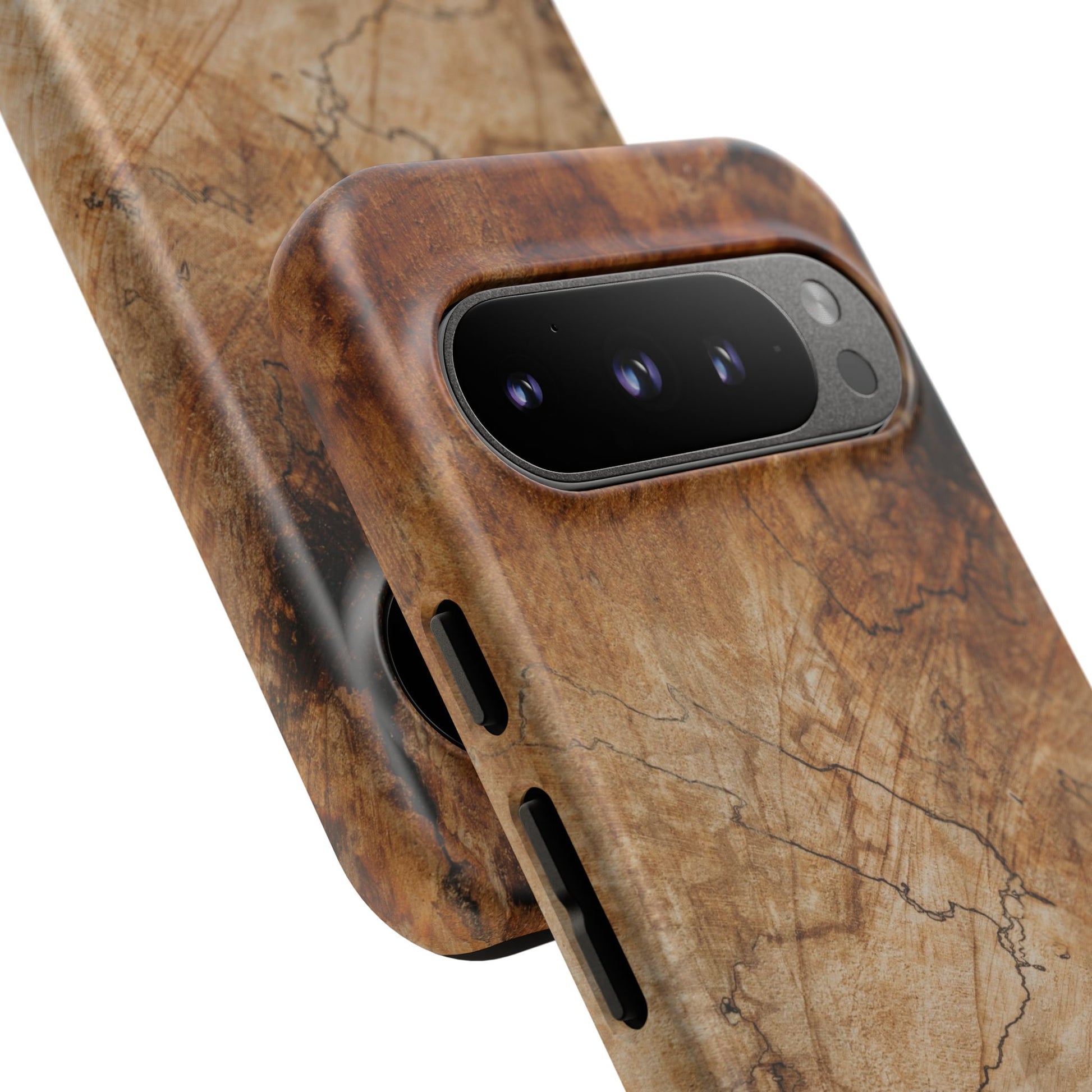 Woodland-Inspired Phone Case | Tough Cases, Natural Wood Grain Cover, Rustic Tech Accessory, Nature Lover Gift, Eco-Friendly - FORMO