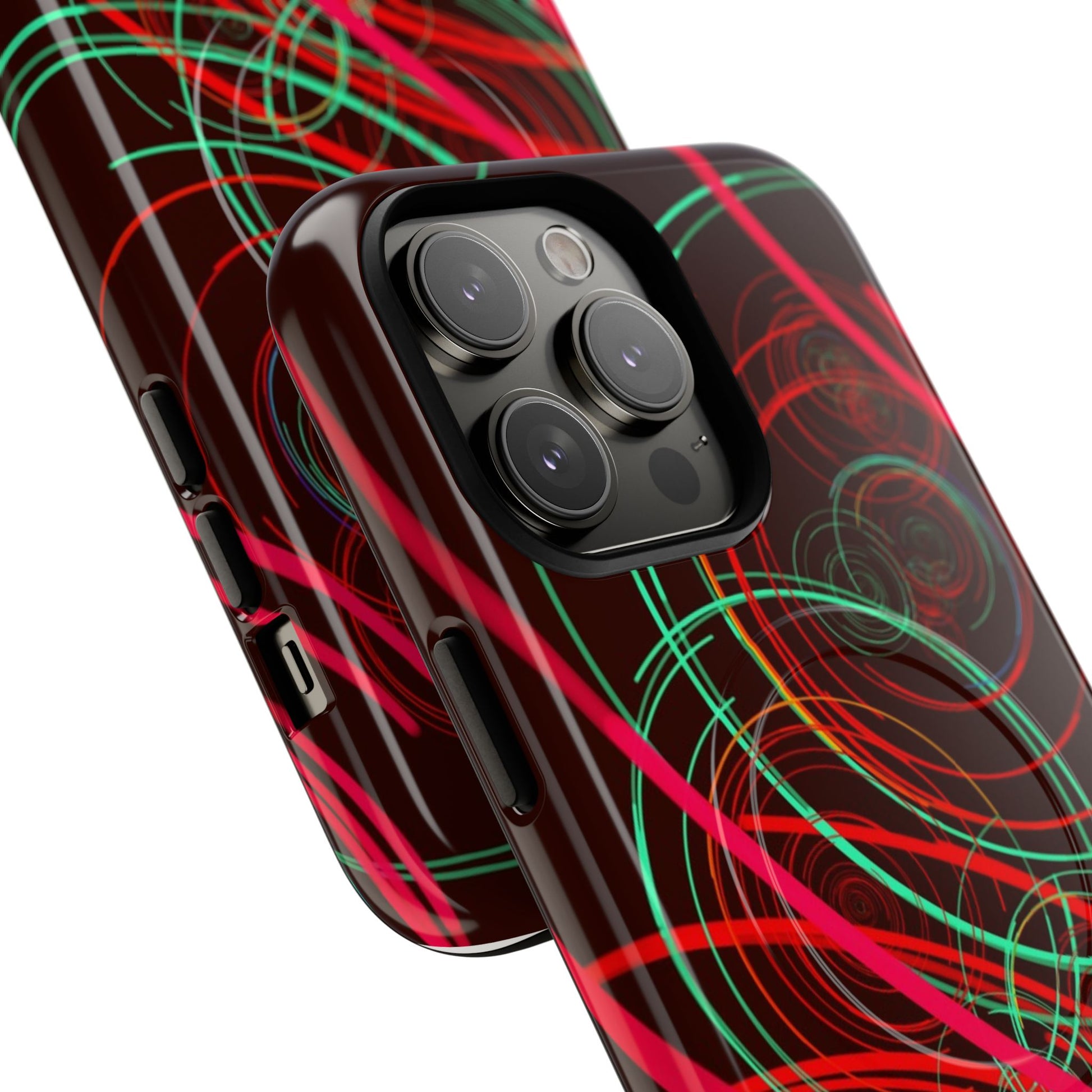 Vibrant Spiral Magnetic Phone Case (iPhone & Samsung Compatible) - FORMO