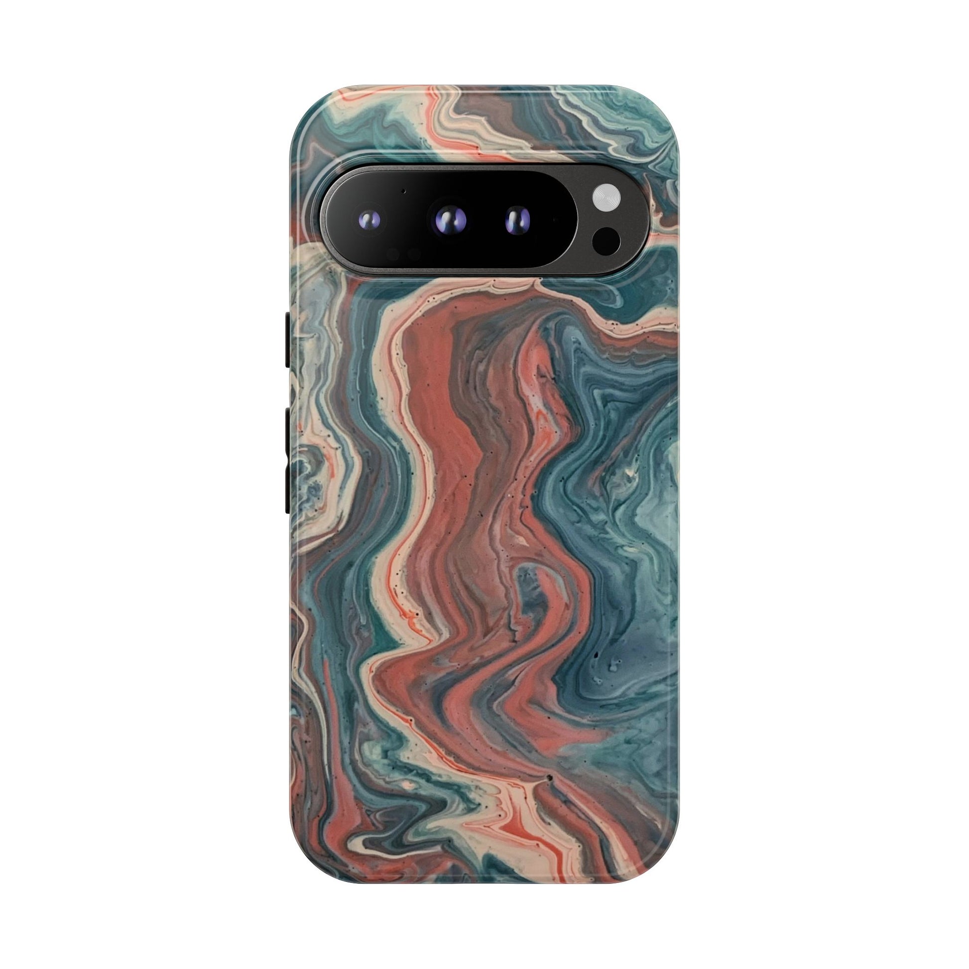 Artistic Phone Case, Tough Cases for Stylish Protection, Marble Design, Trendy Gift for Phone Lovers, Unique Cell Phone Accessory - FORMO