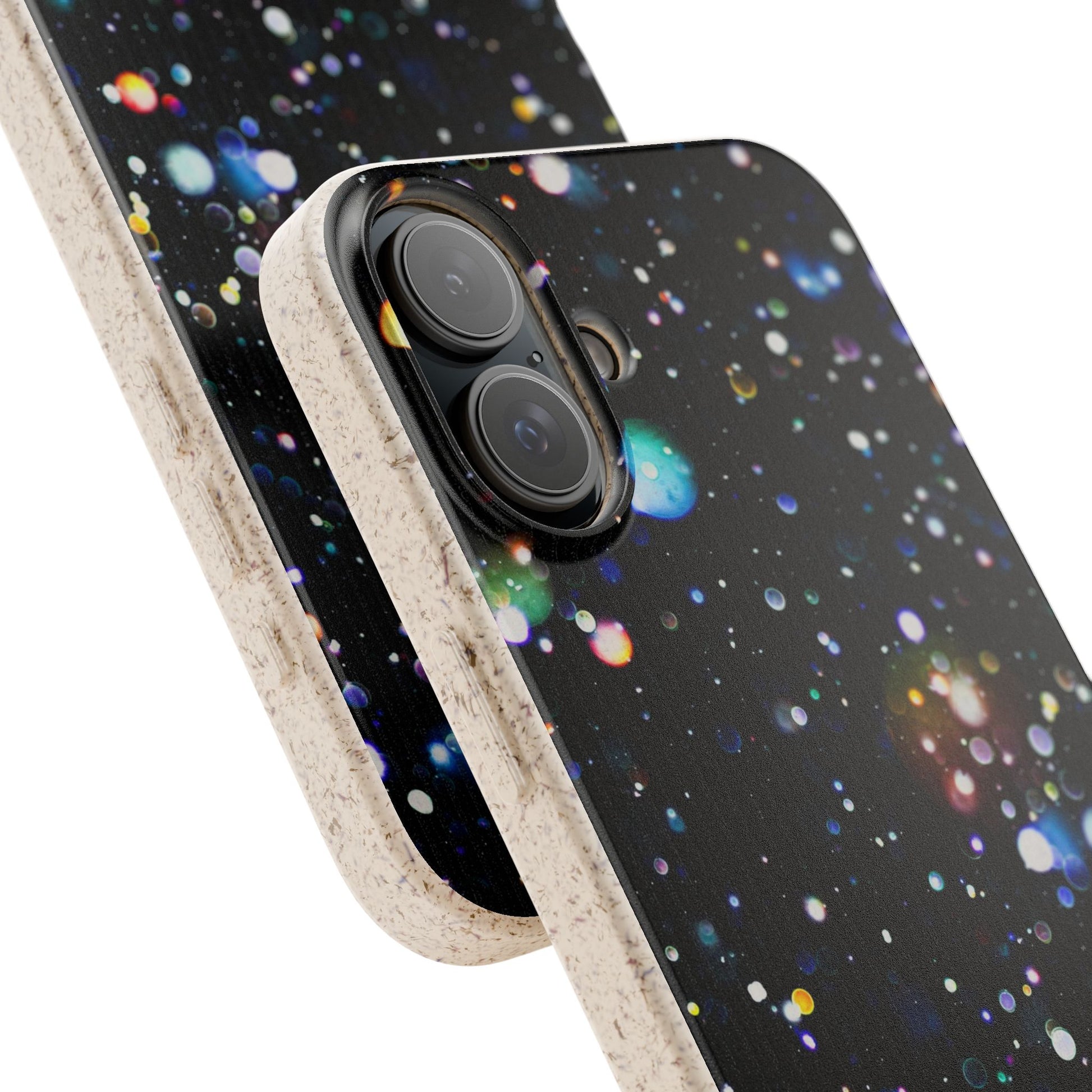 Eco-Friendly Phone Cases, Galaxy Print Biodegradable Cases, Sustainable Phone Accessories, Green Gifts for Her, Space Lover Gift - FORMO