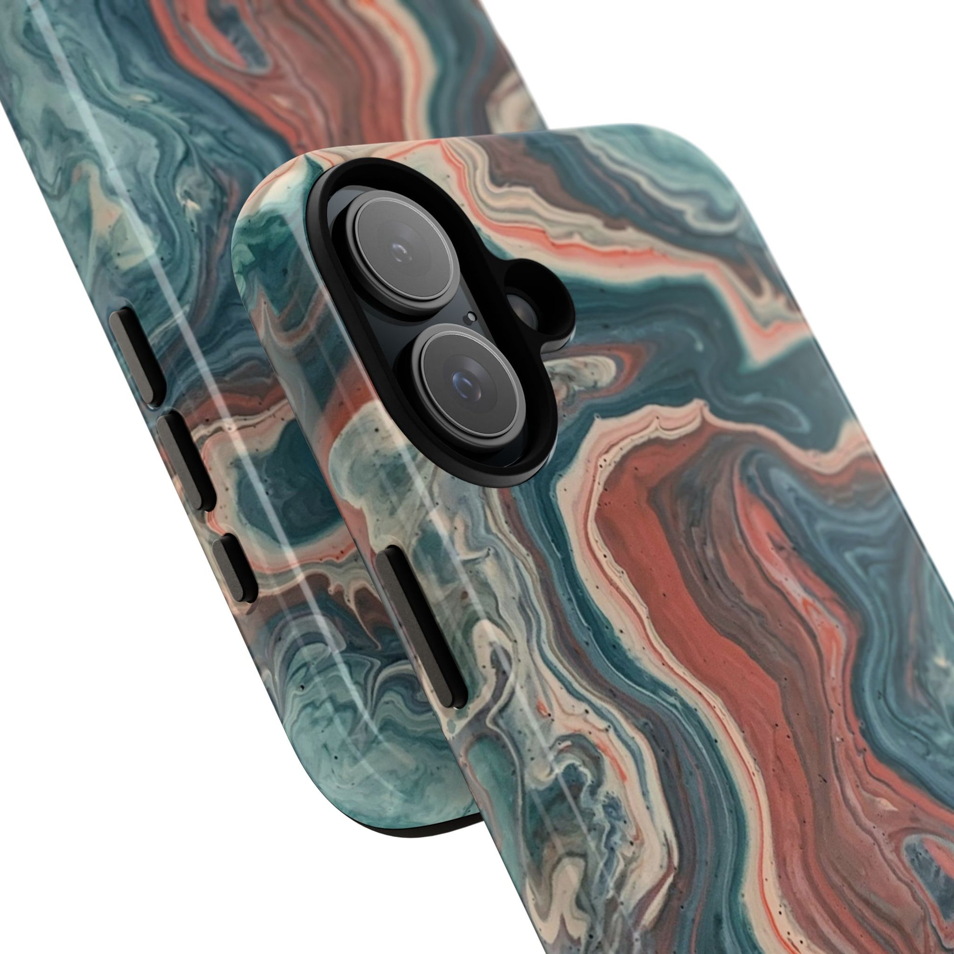 Artistic Phone Case, Tough Cases for Stylish Protection, Marble Design, Trendy Gift for Phone Lovers, Unique Cell Phone Accessory - FORMO