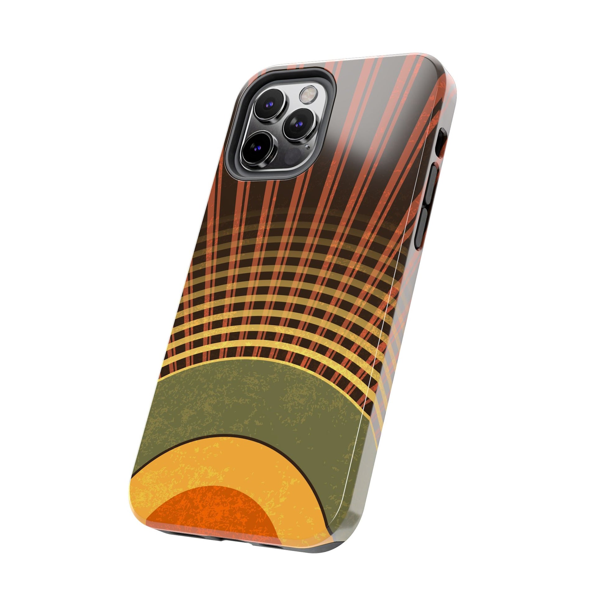 Retro Sunrise Tough Phone Case (iPhone & Samsung Compatible) - FORMO