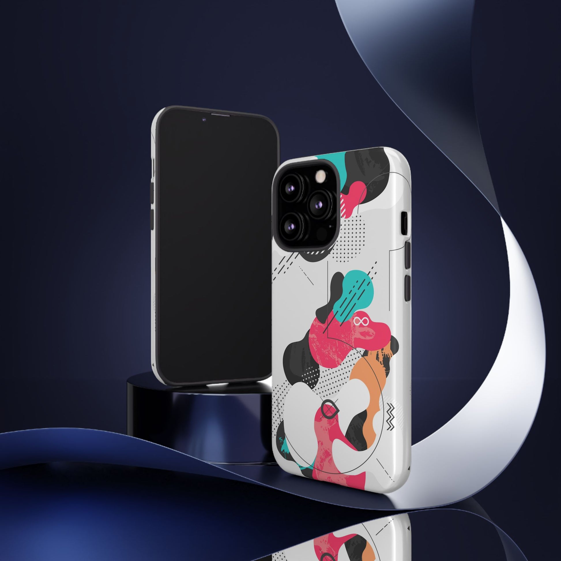 Abstract Art Tough Phone Case (iPhone & Samsung Compatible) - FORMO