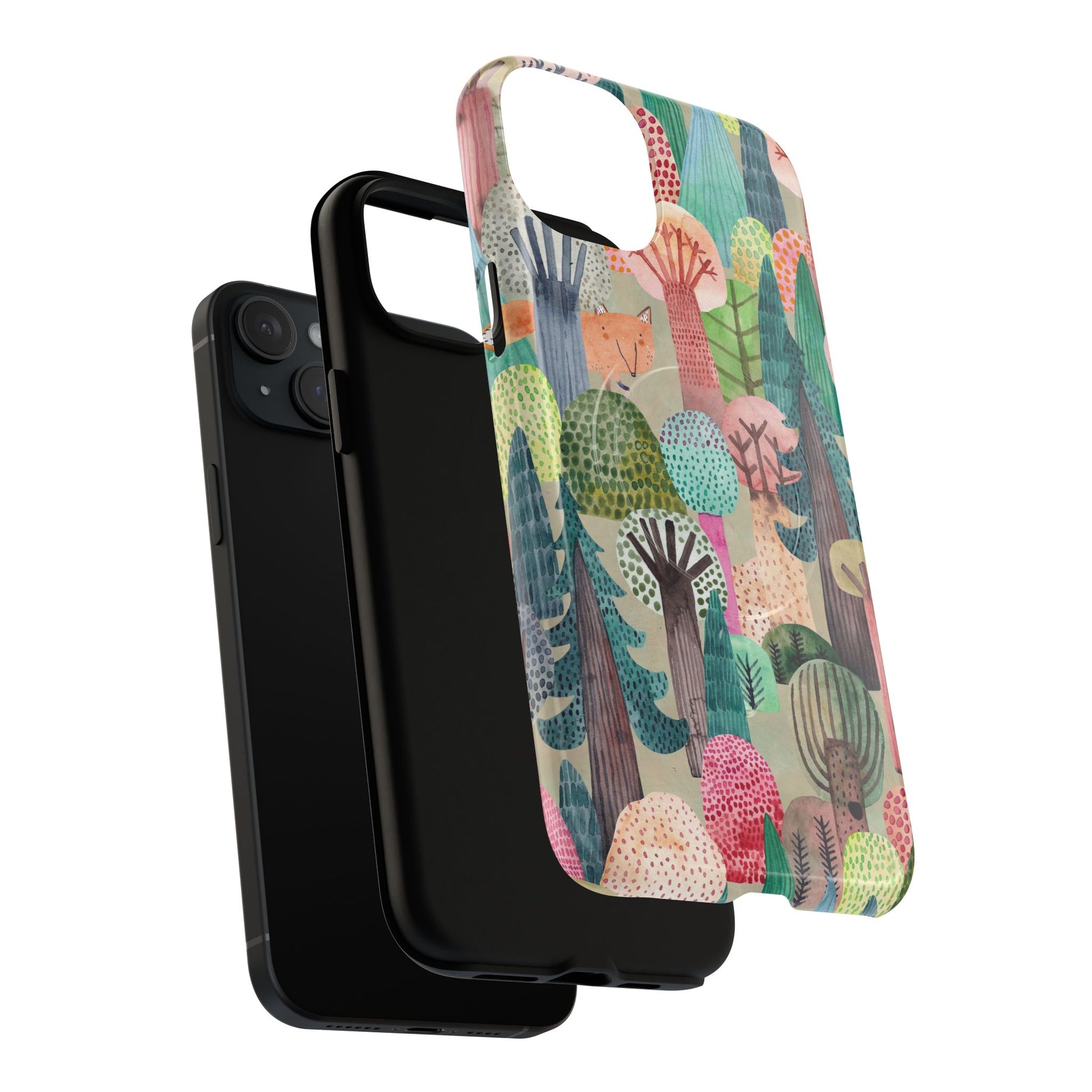 Whimsical Forest Tough Magnetic Phone Case (iPhone Compatible) - FORMO