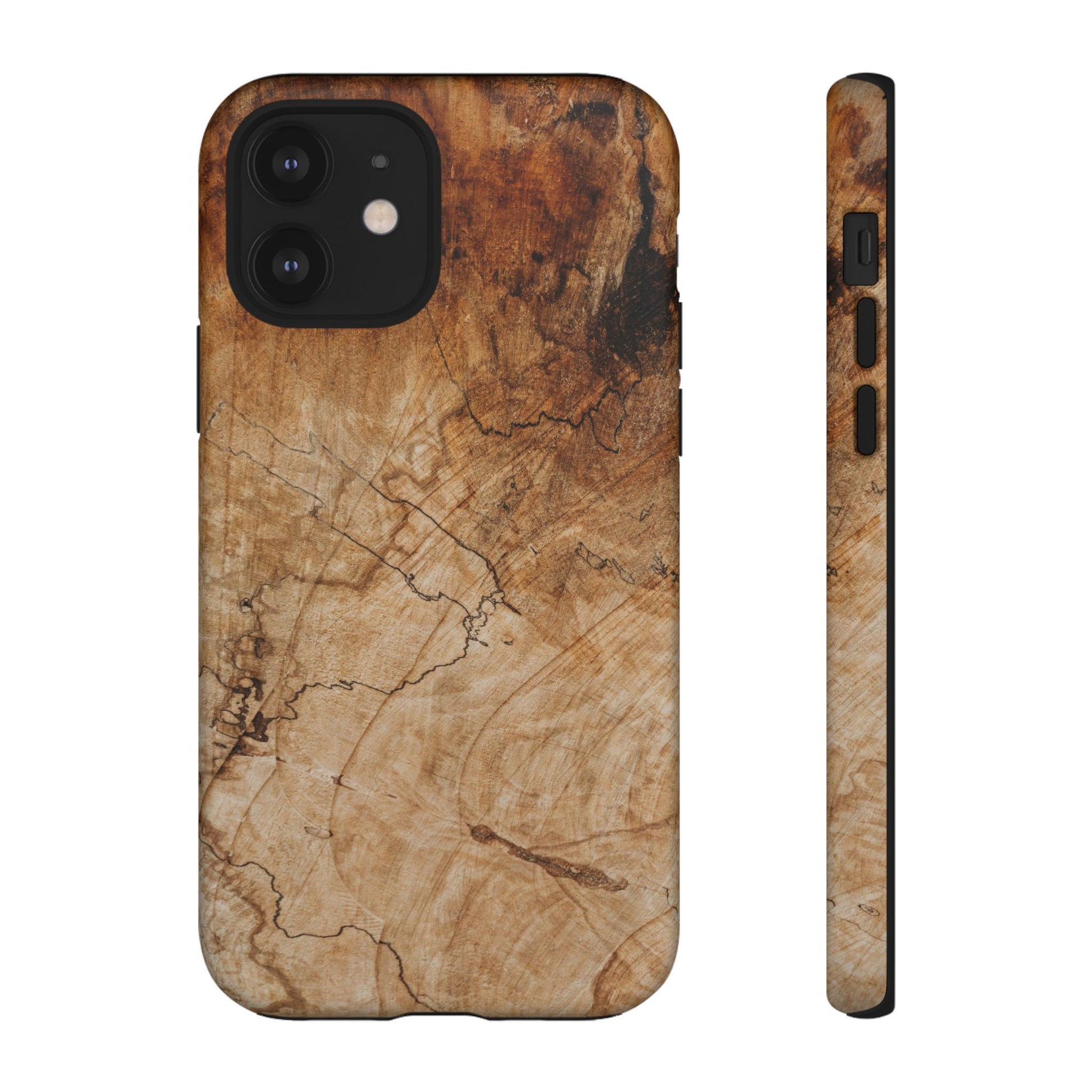 Woodland-Inspired Phone Case | Tough Cases, Natural Wood Grain Cover, Rustic Tech Accessory, Nature Lover Gift, Eco-Friendly - FORMO