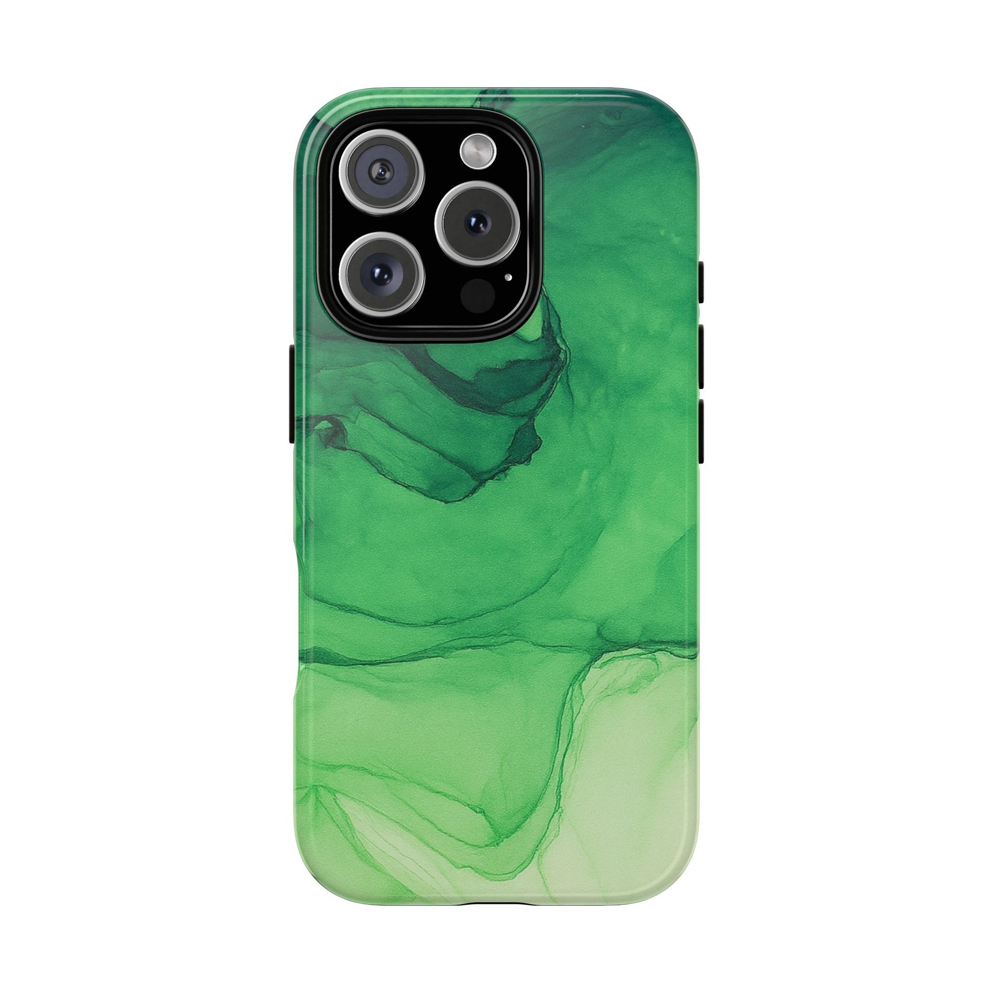 Stylish Phone Case for Nature Lovers, Tough Cases, Green Marble Design, Organic Aesthetic, Unique Gift, Eco-friendly Accessories
