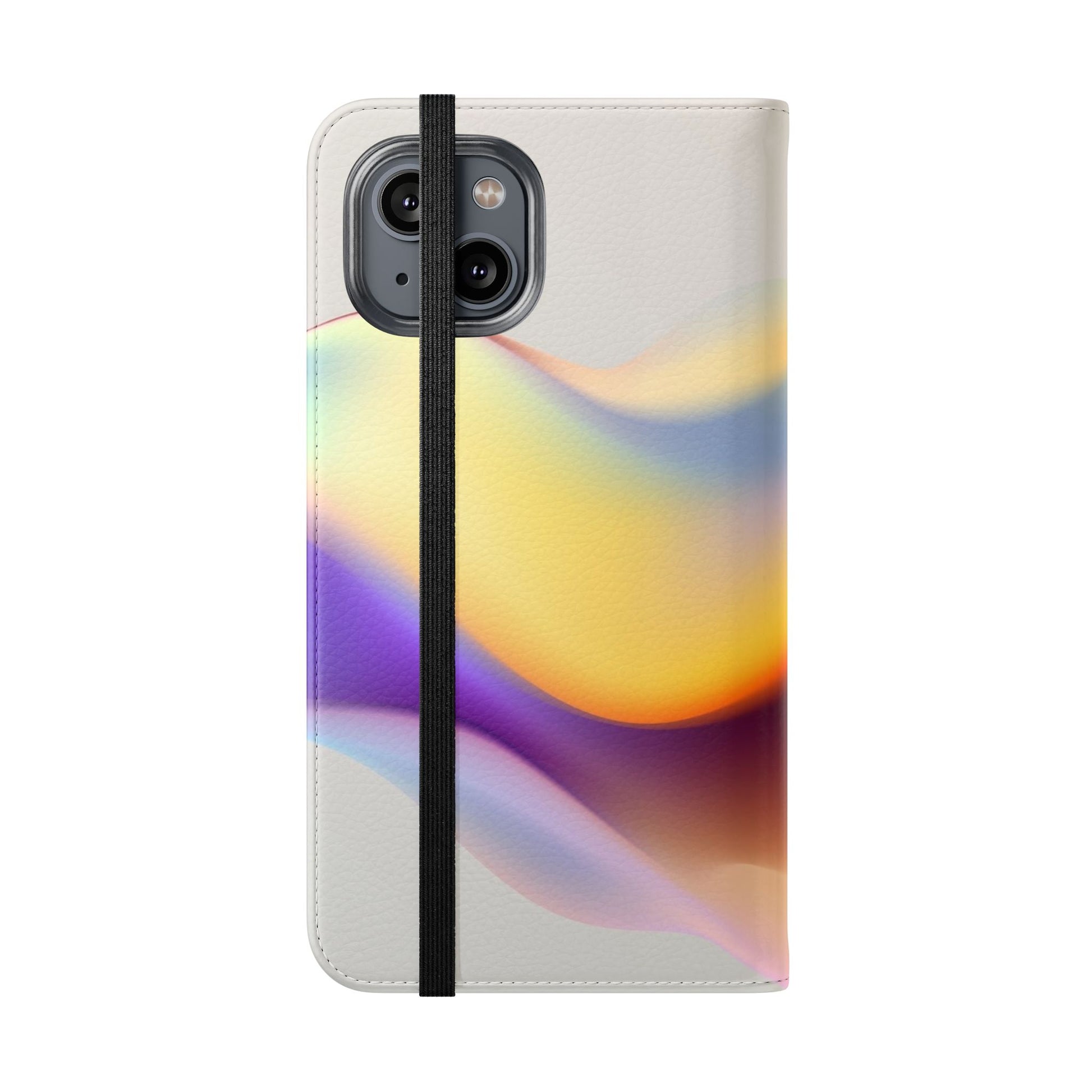 Abstract Gradient Wave Phone Wallet Case (iPhone & Samsung Compatible) - FORMO