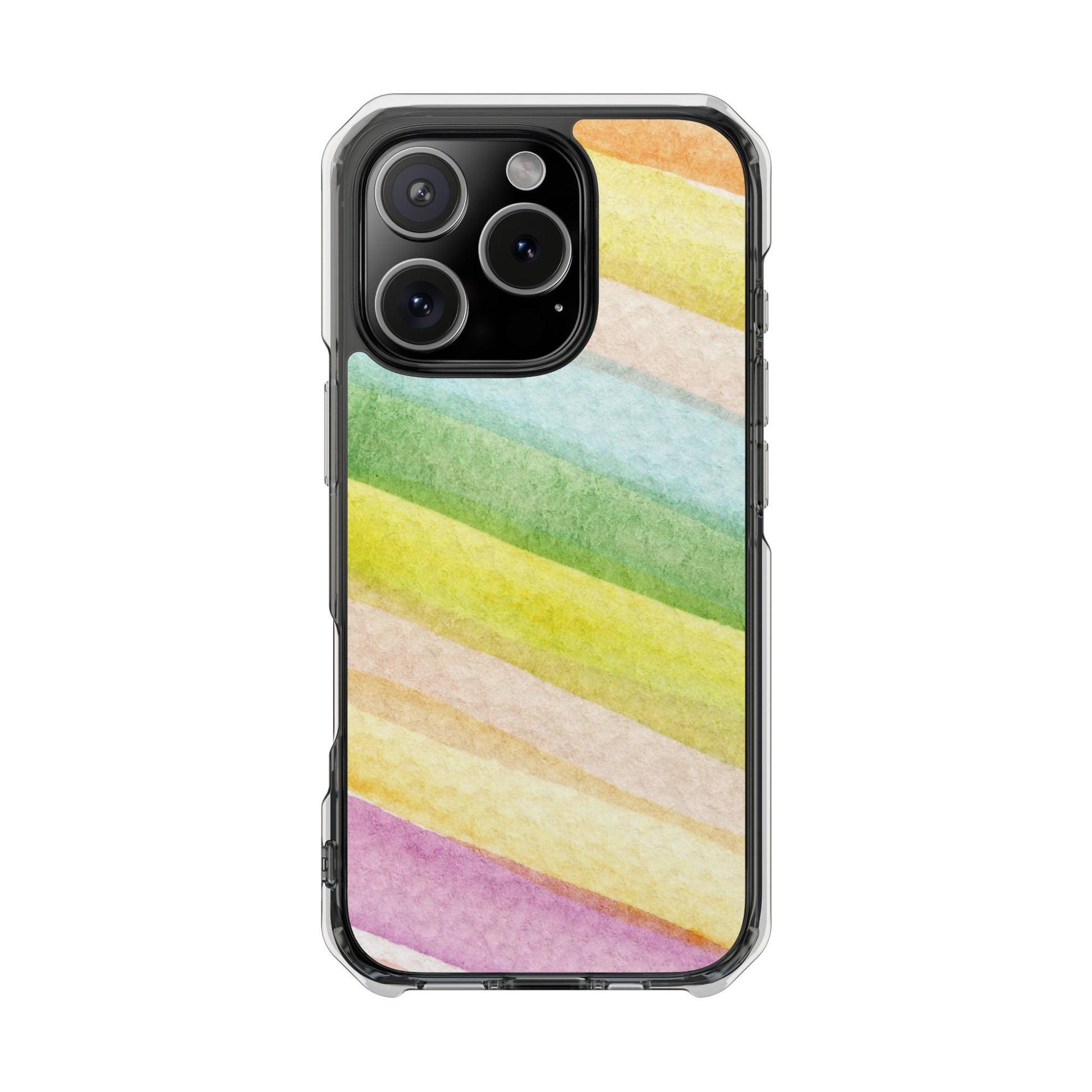 Colorful Watercolor Magnetic Phone Case for Impact Protection, Cute Phone Cover, Stylish Case for Gifts, Birthday, or Everyday Use - FORMO
