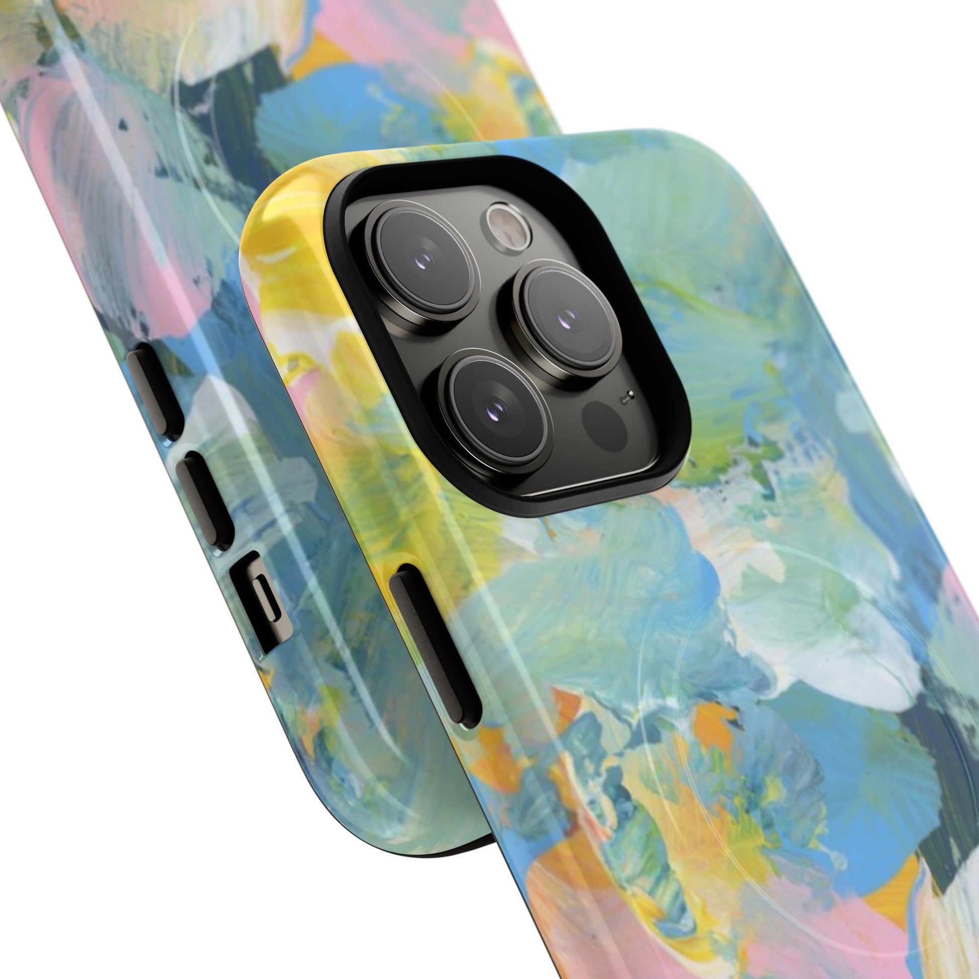 Colorful Tough Magnetic Phone Case, Vibrant Phone Protection, Unique Gift for Her, Modern Design, Holiday Gift Idea - FORMO