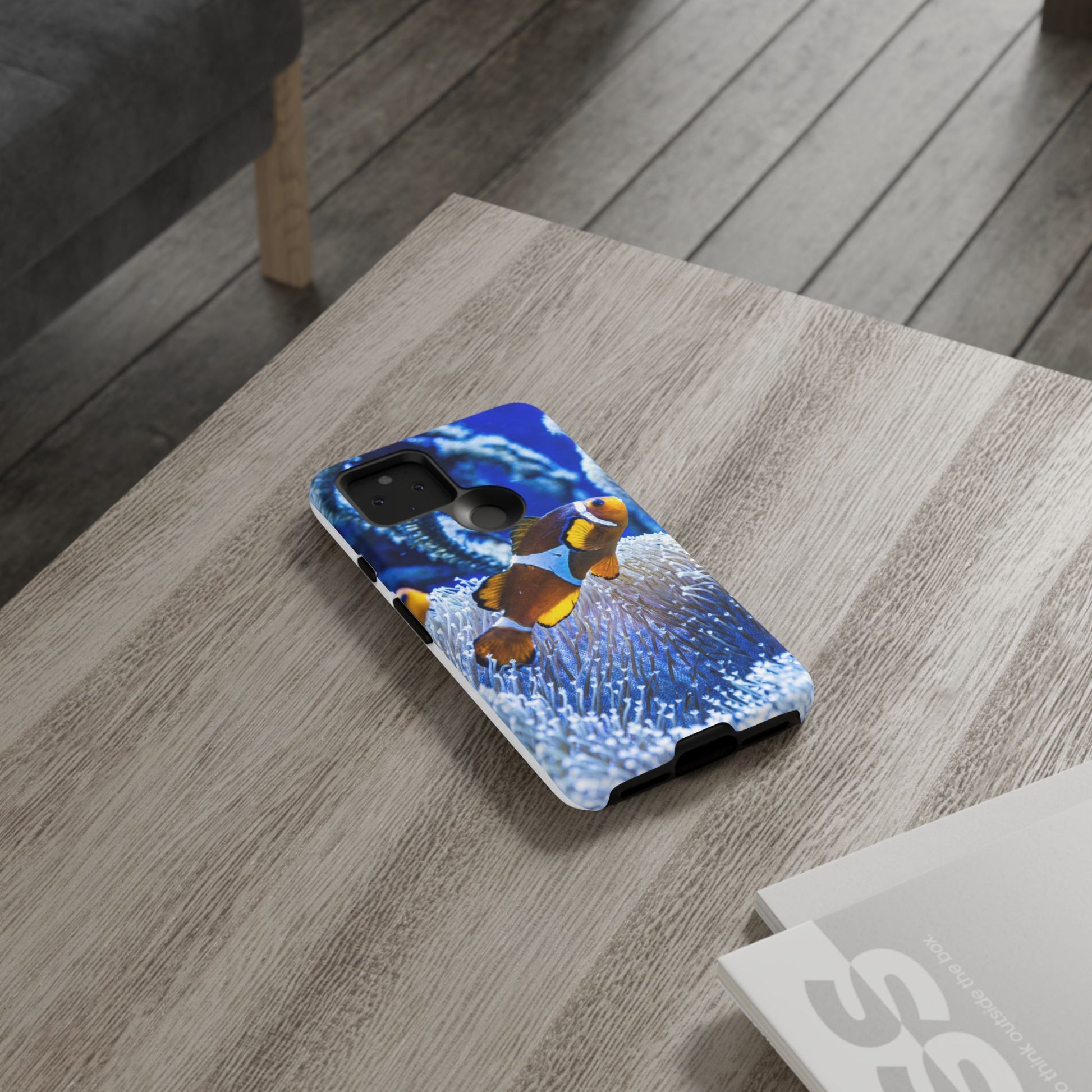 Colorful Marine Life Phone Case, Fish Case, Ocean Lover Gift, Underwater Art, Unique Phone Cover, Tough Phone Protector - FORMO