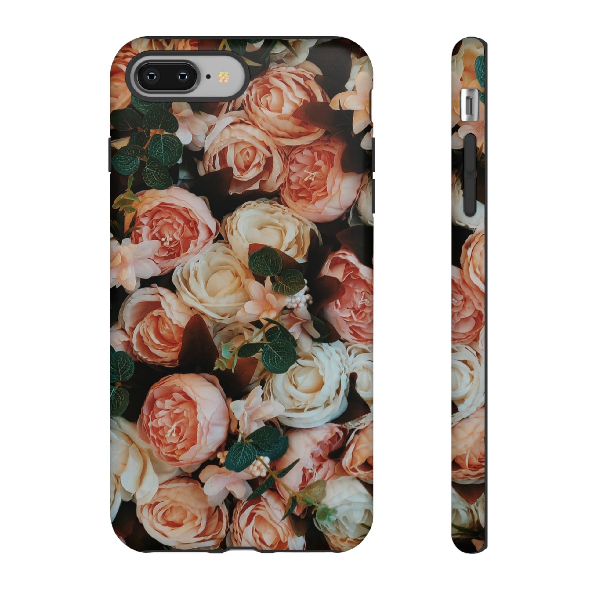Floral Phone Case - Tough Cases, Rose Design, Floral Protection, Gift for Her, Cute Mobile Cover, Eco-Friendly Case - FORMO