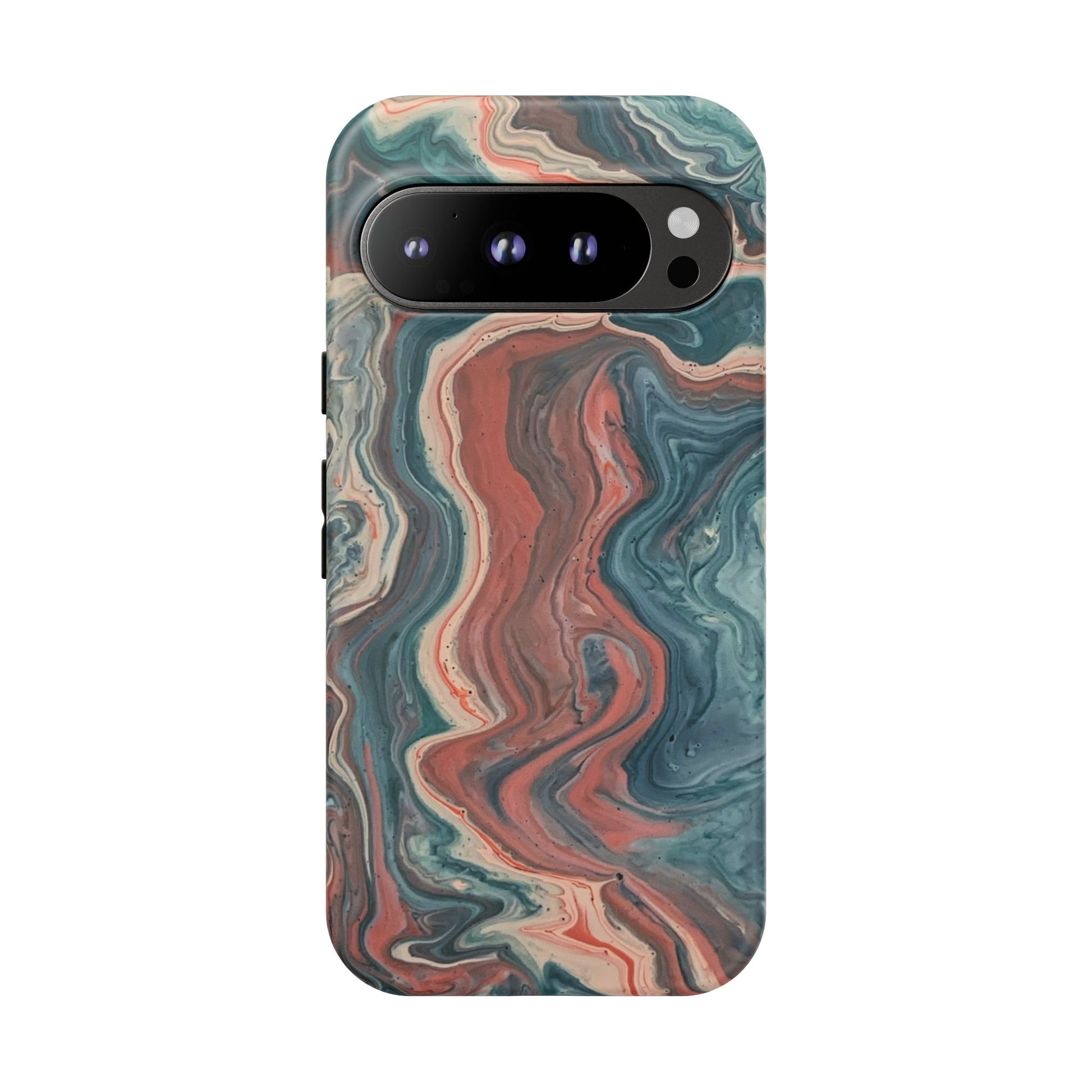 Artistic Phone Case, Tough Cases for Stylish Protection, Marble Design, Trendy Gift for Phone Lovers, Unique Cell Phone Accessory - FORMO