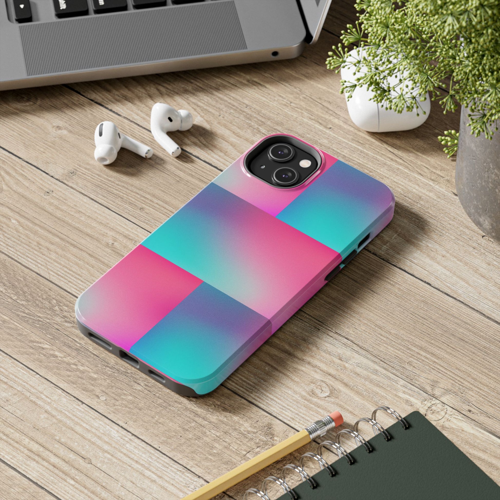Gradient Glow Tough Phone Case (iPhone & Samsung Compatible) - FORMO