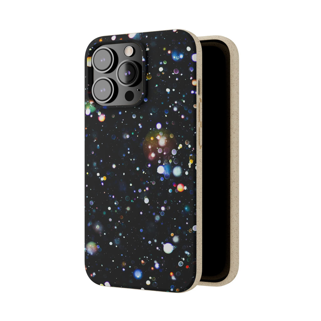 Eco-Friendly Phone Cases, Galaxy Print Biodegradable Cases, Sustainable Phone Accessories, Green Gifts for Her, Space Lover Gift - FORMO