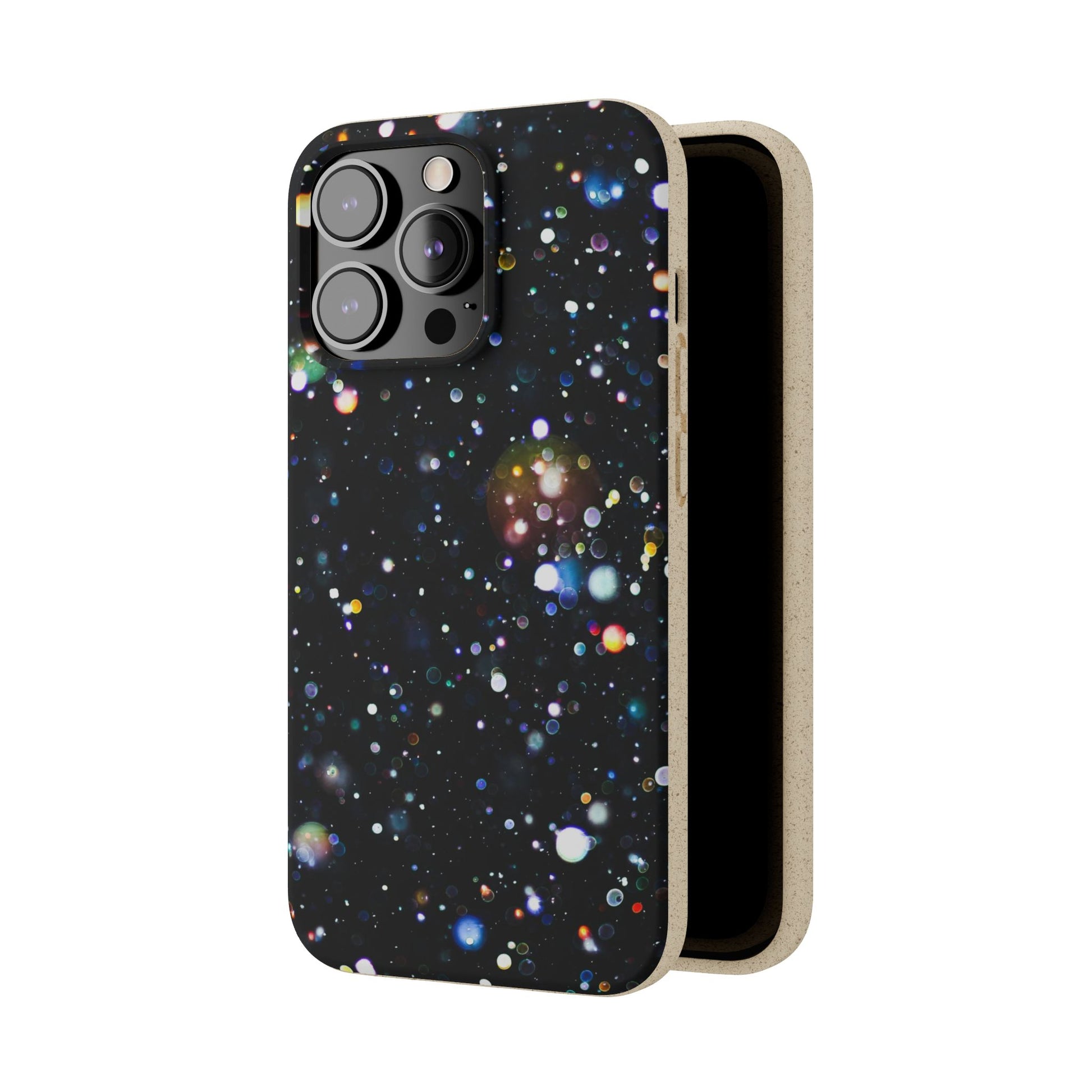 Eco-Friendly Phone Cases, Galaxy Print Biodegradable Cases, Sustainable Phone Accessories, Green Gifts for Her, Space Lover Gift - FORMO