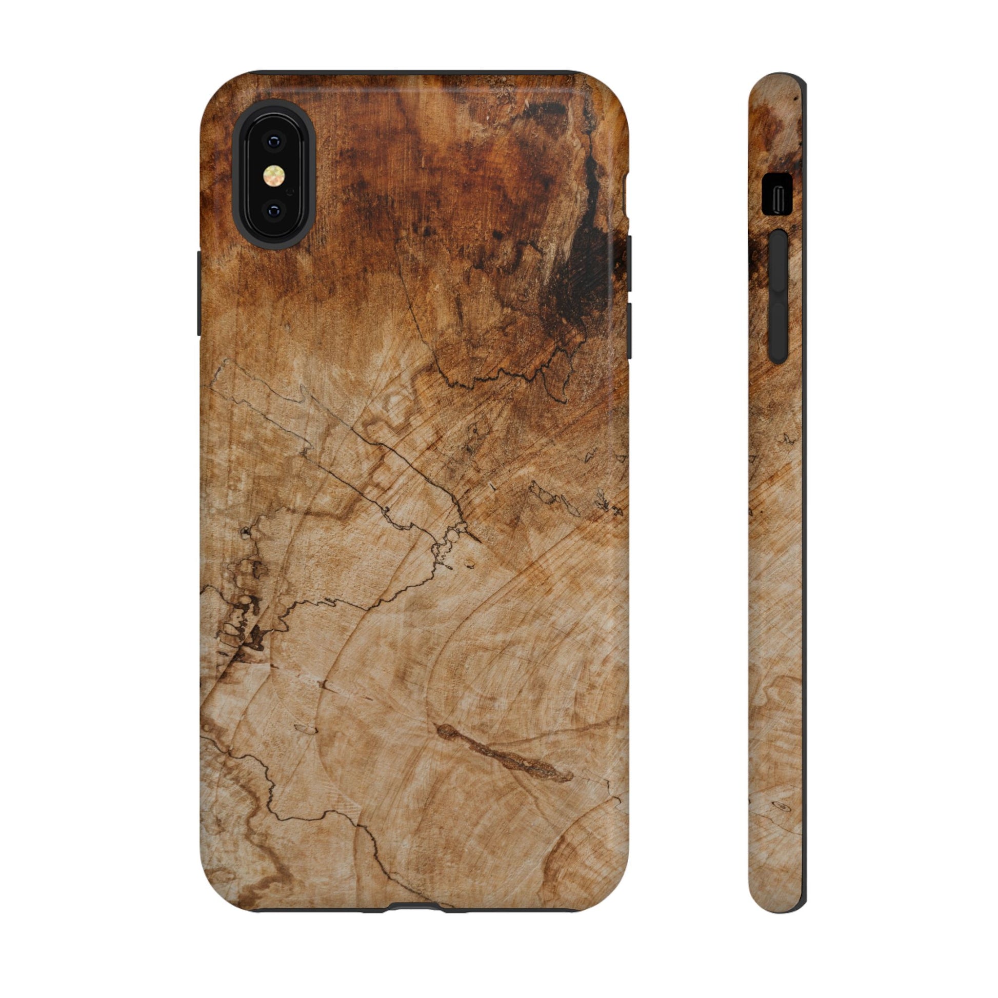 Woodland-Inspired Phone Case | Tough Cases, Natural Wood Grain Cover, Rustic Tech Accessory, Nature Lover Gift, Eco-Friendly - FORMO