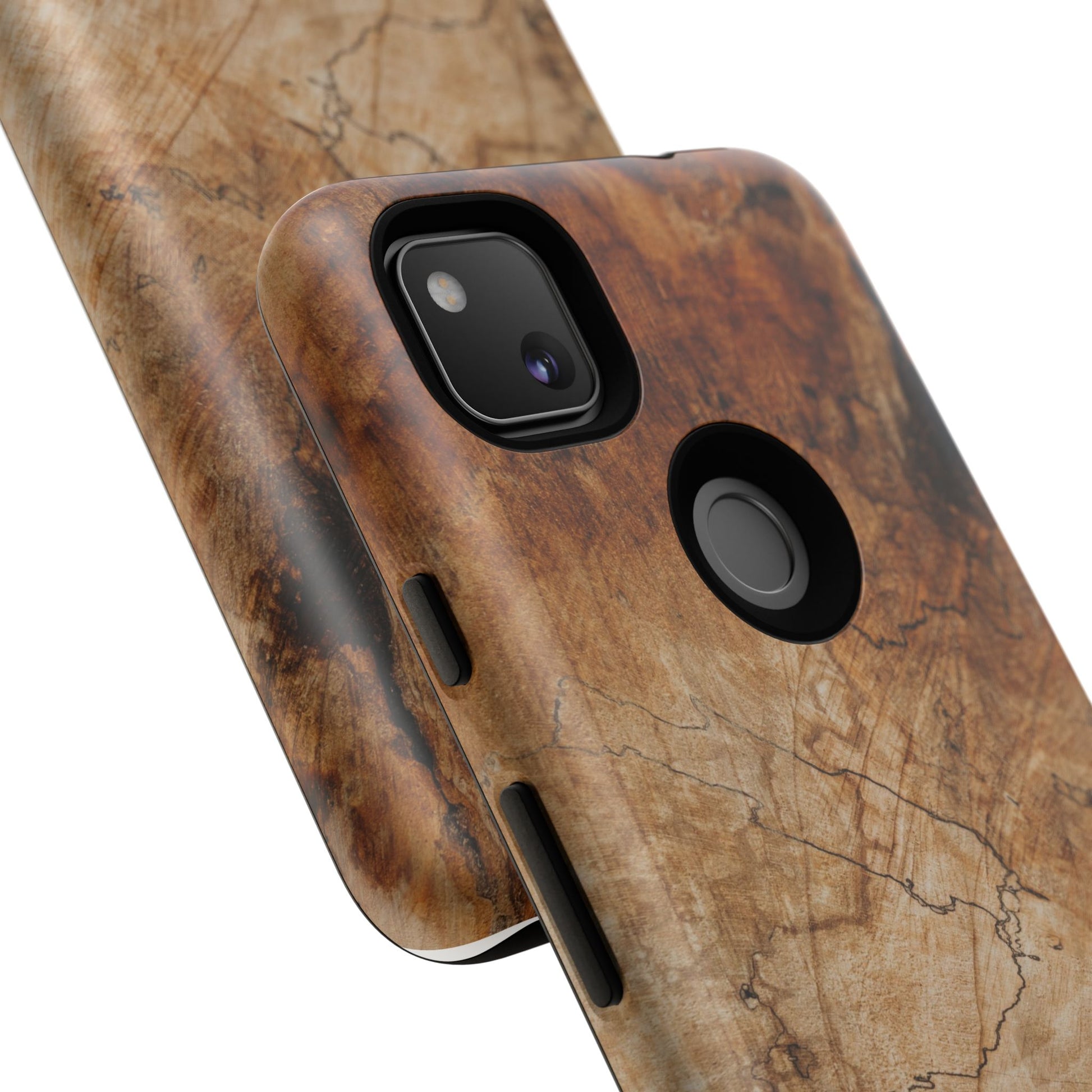 Woodland-Inspired Phone Case | Tough Cases, Natural Wood Grain Cover, Rustic Tech Accessory, Nature Lover Gift, Eco-Friendly - FORMO