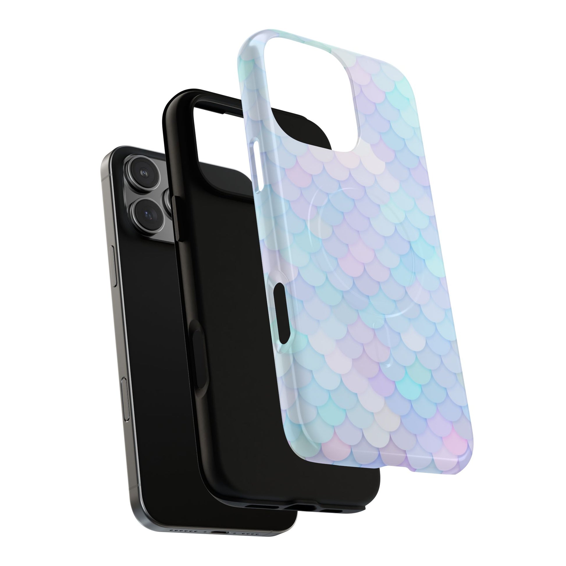 Mermaid Scale Tough Magnetic Phone Case (iPhone Compatible) - FORMO