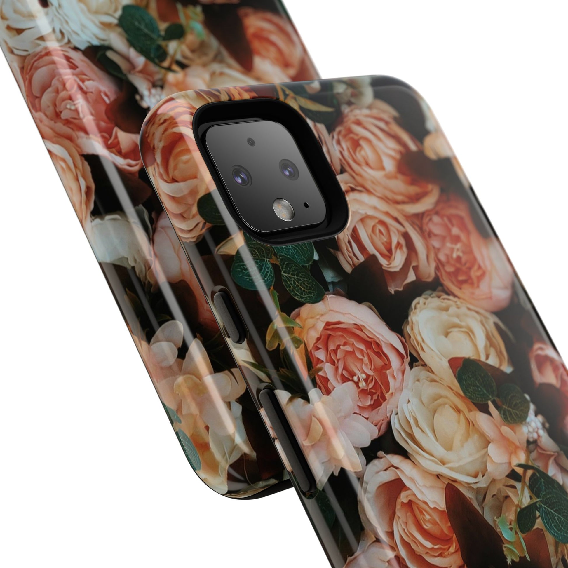 Floral Phone Case - Tough Cases, Rose Design, Floral Protection, Gift for Her, Cute Mobile Cover, Eco-Friendly Case - FORMO