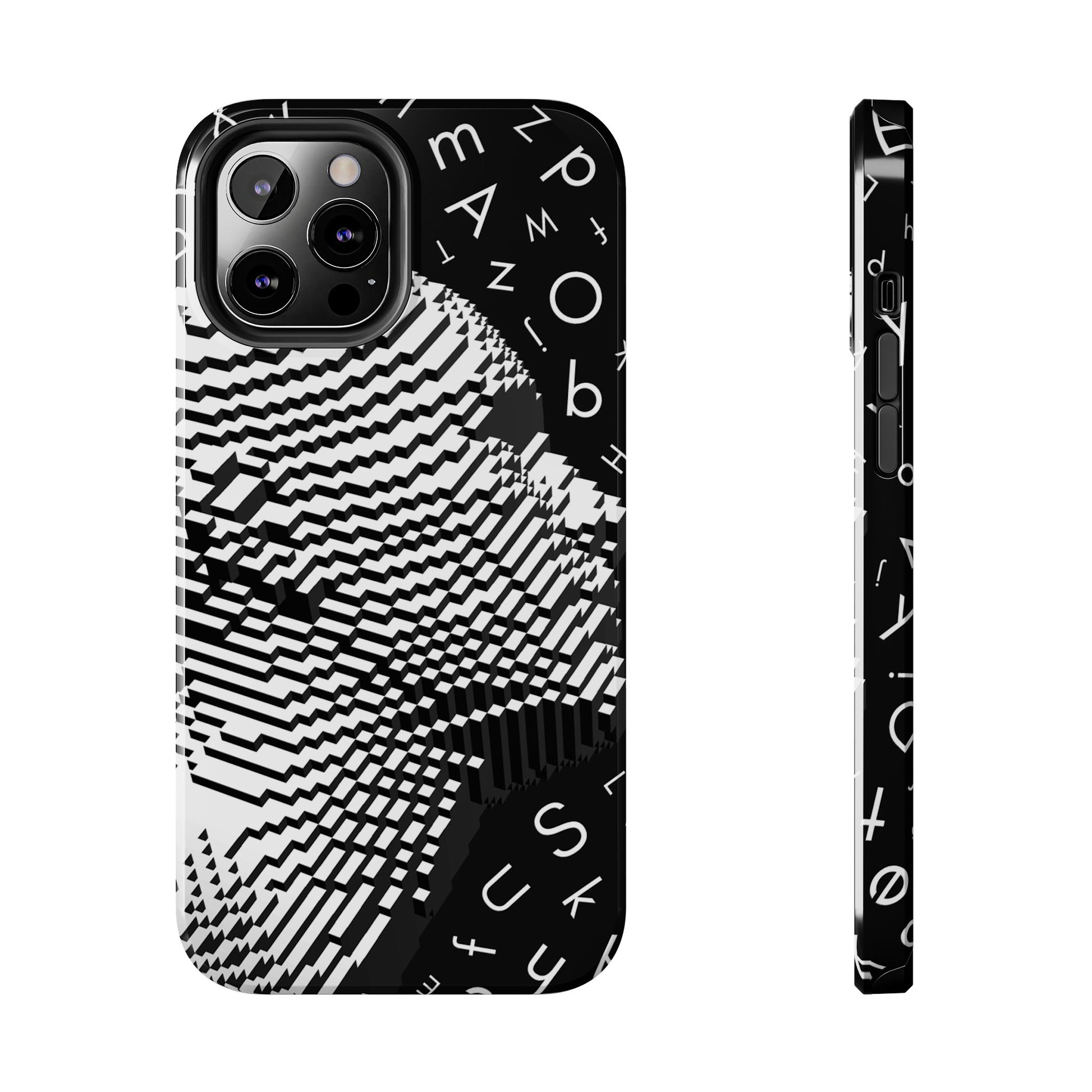 Mono Matrix Tough Phone Case (iPhone & Samsung Compatible) - FORMO
