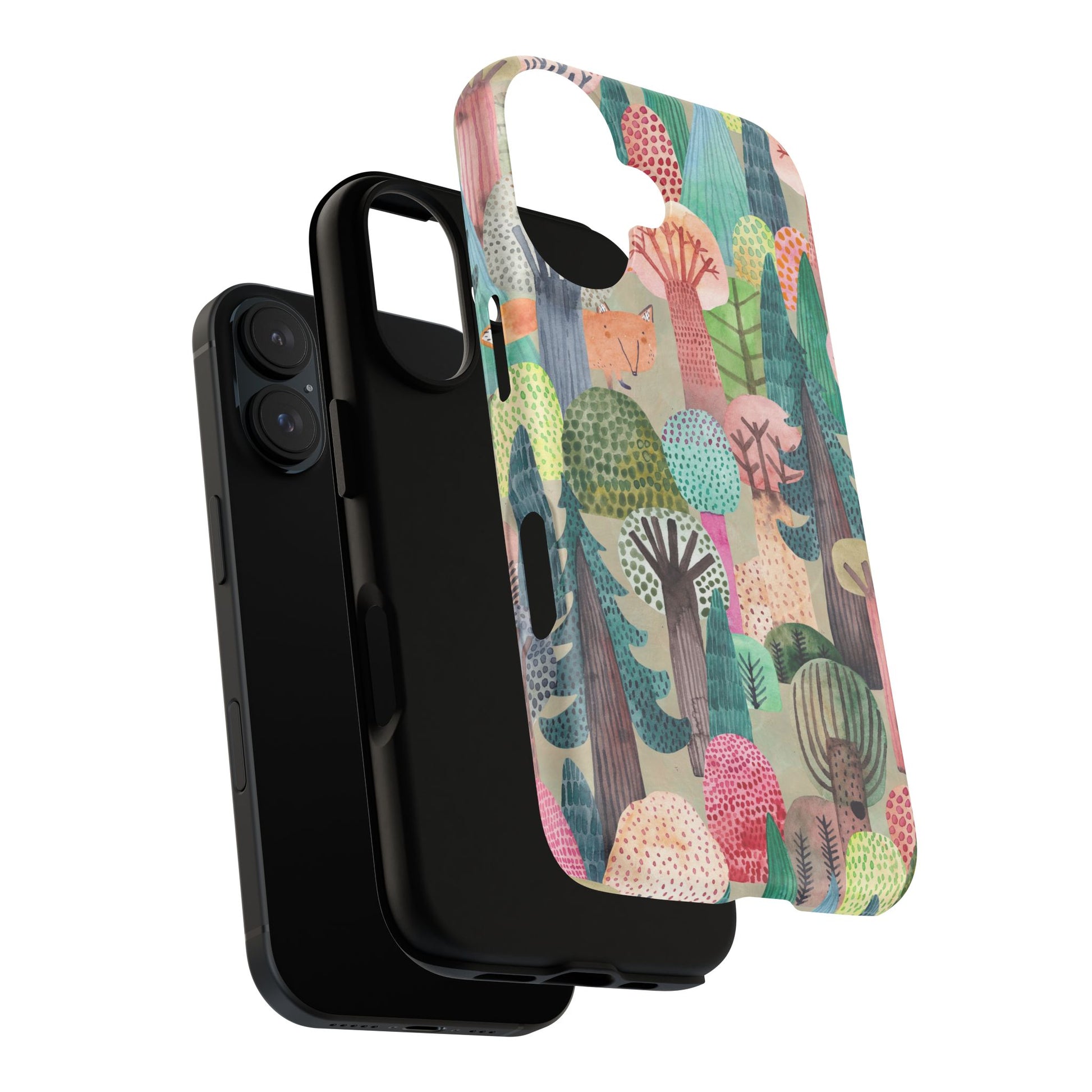 Whimsical Forest Tough Magnetic Phone Case (iPhone Compatible) - FORMO