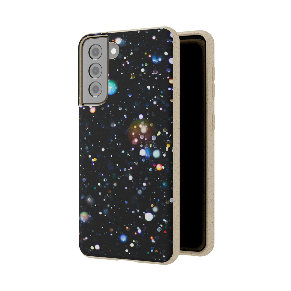Eco-Friendly Phone Cases, Galaxy Print Biodegradable Cases, Sustainable Phone Accessories, Green Gifts for Her, Space Lover Gift - FORMO