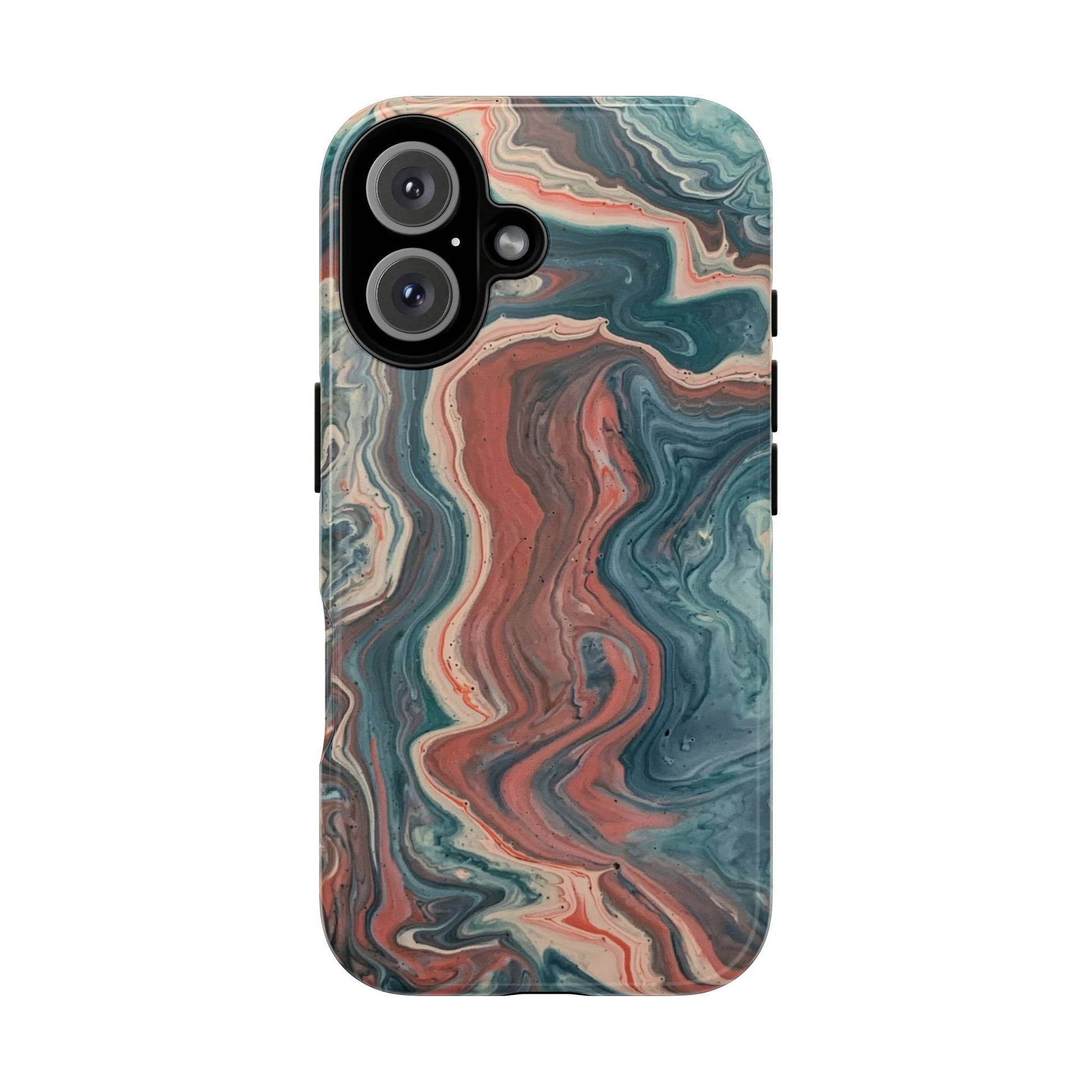 Artistic Phone Case, Tough Cases for Stylish Protection, Marble Design, Trendy Gift for Phone Lovers, Unique Cell Phone Accessory - FORMO