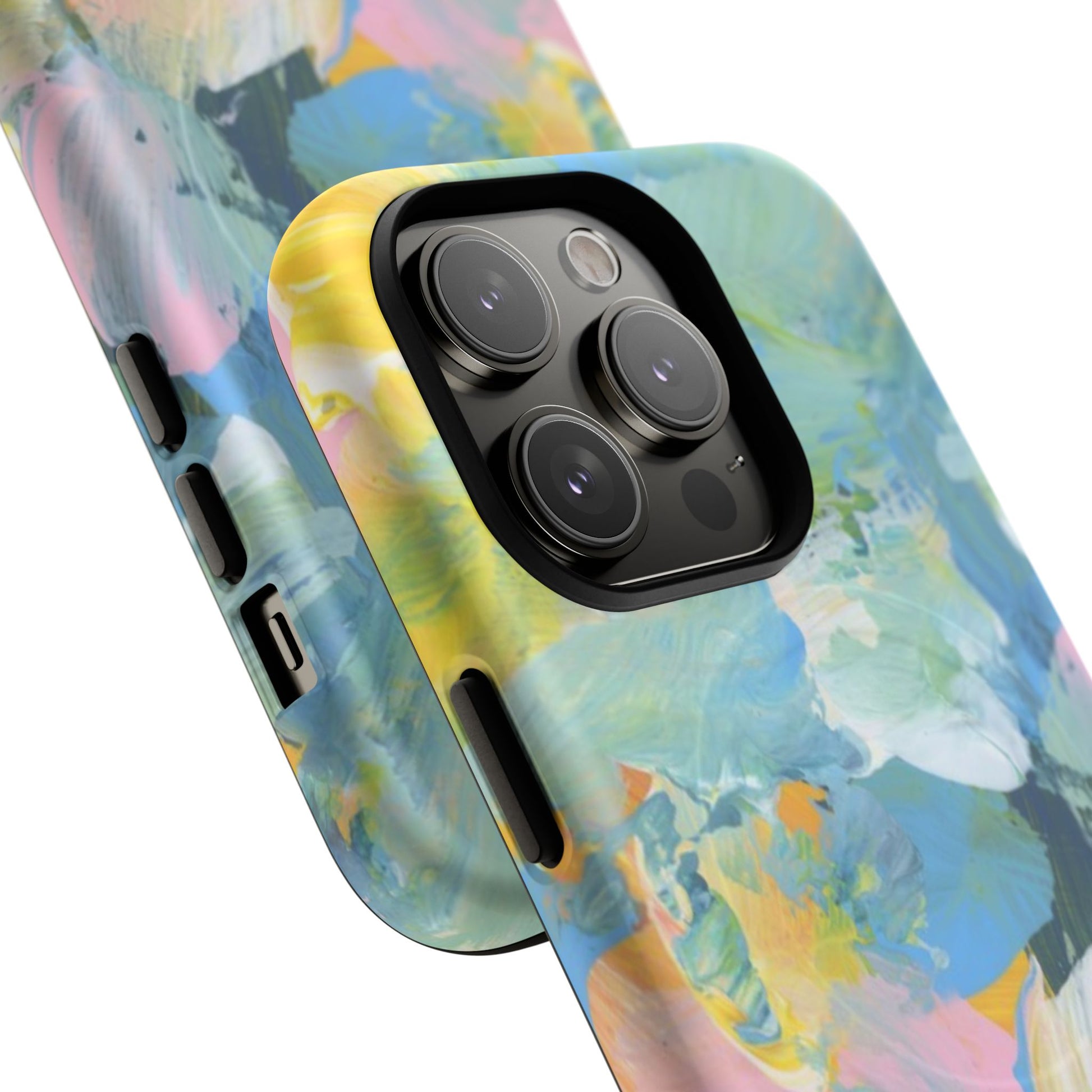 Colorful Tough Magnetic Phone Case, Vibrant Phone Protection, Unique Gift for Her, Modern Design, Holiday Gift Idea - FORMO