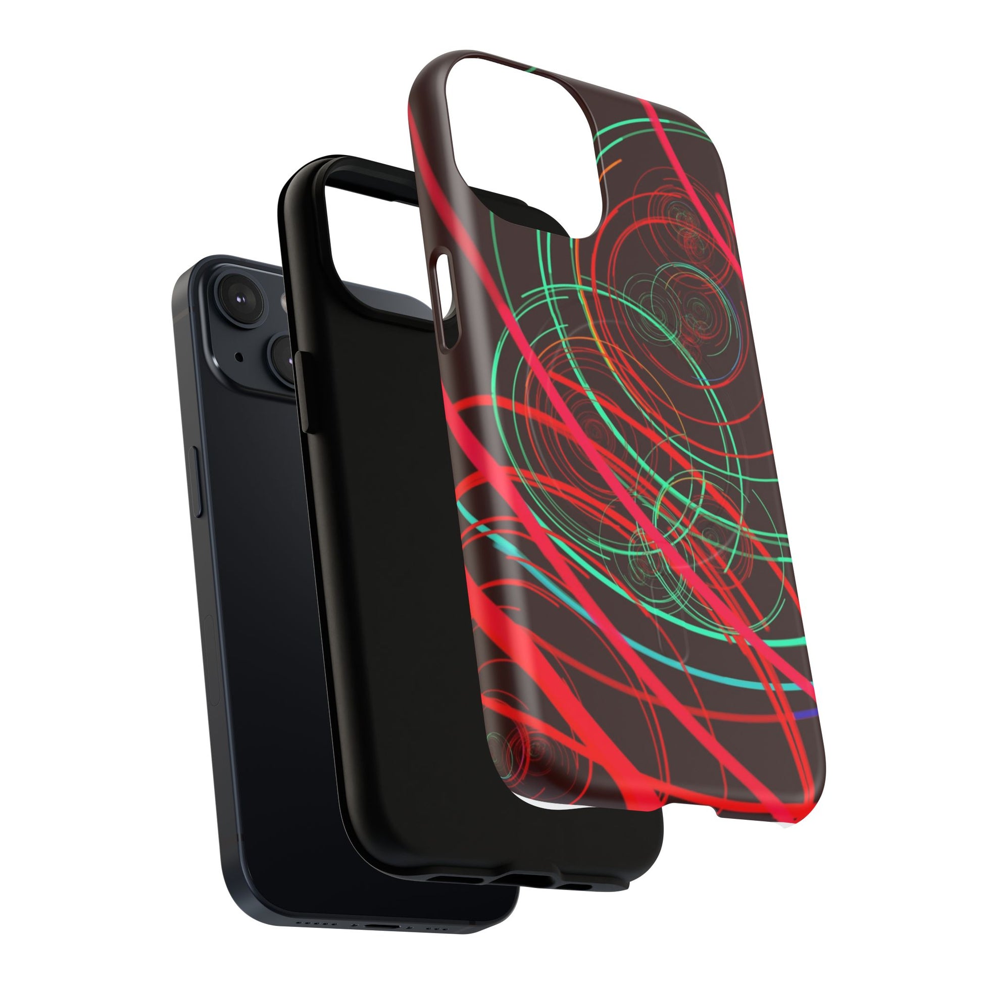 Vibrant Spiral Magnetic Phone Case (iPhone & Samsung Compatible) - FORMO