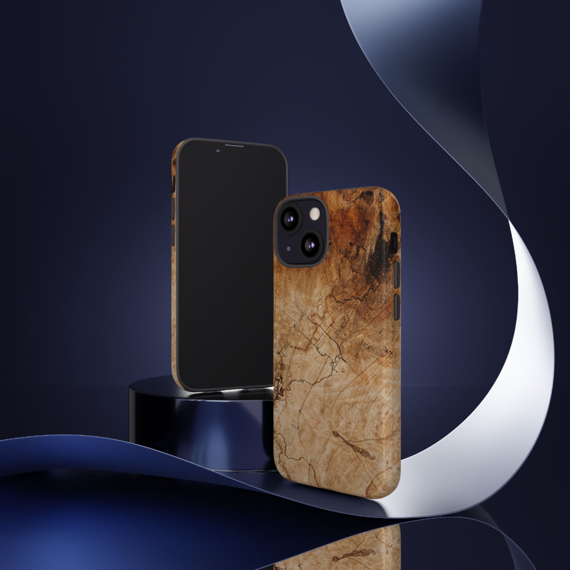Woodland-Inspired Phone Case | Tough Cases, Natural Wood Grain Cover, Rustic Tech Accessory, Nature Lover Gift, Eco-Friendly - FORMO